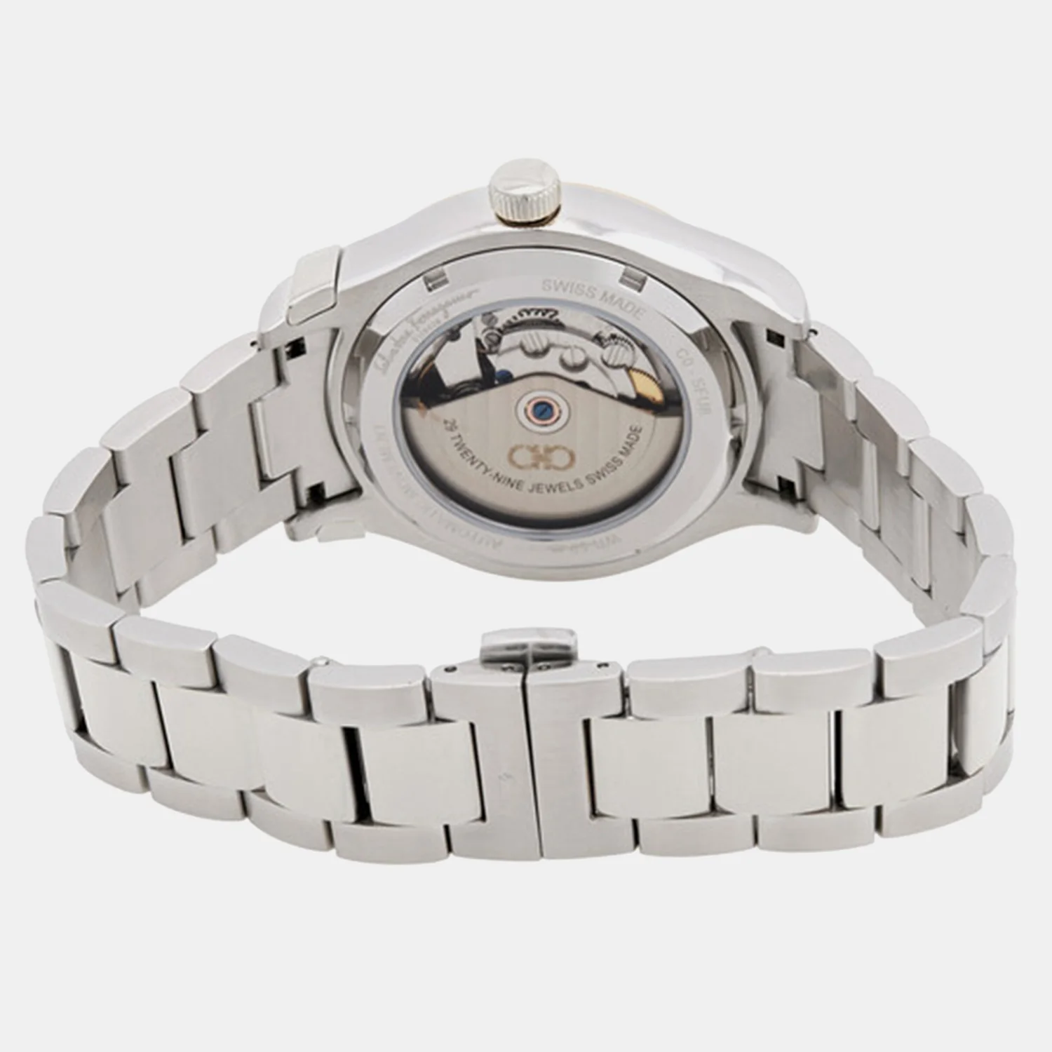 1927 Men Automatic Black Dial Analog Stainless Steel Watch SFU800224 - Image 3