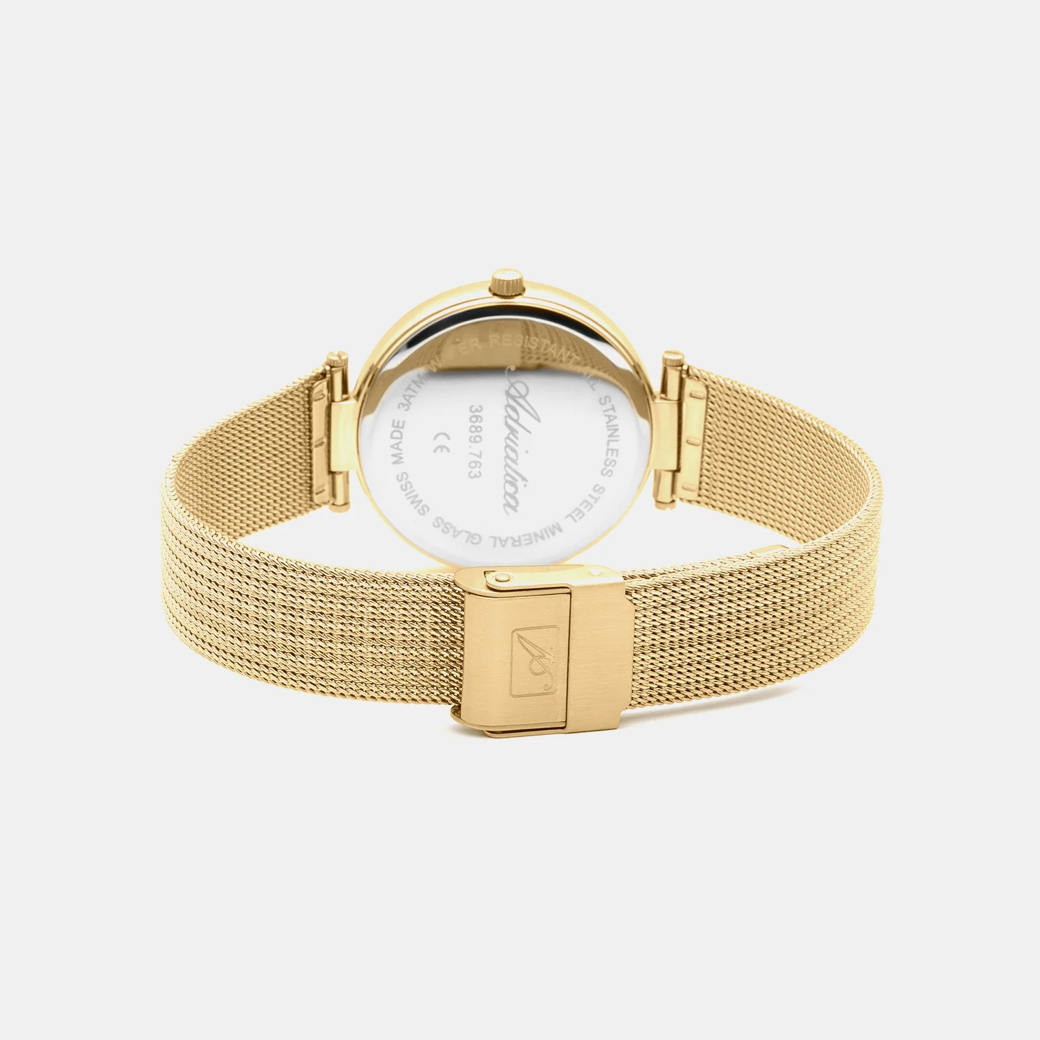 Milano Women Quartz Grey Dial Analog Stainless Steel Watch A3689.1147Q - Image 4