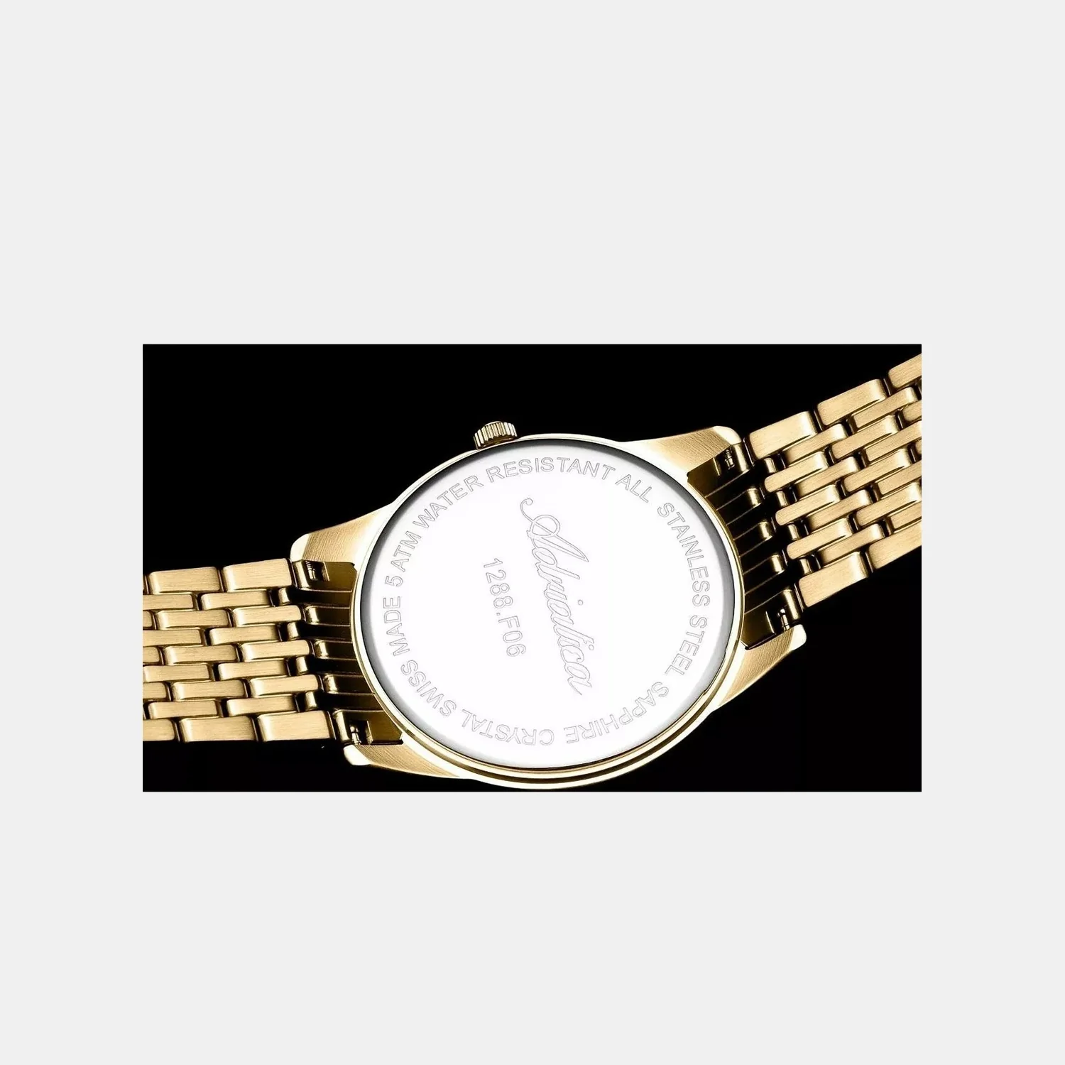 Pairs Men Quartz Silver Dial Analog Stainless Steel Watch A1298.1113Q - Image 3