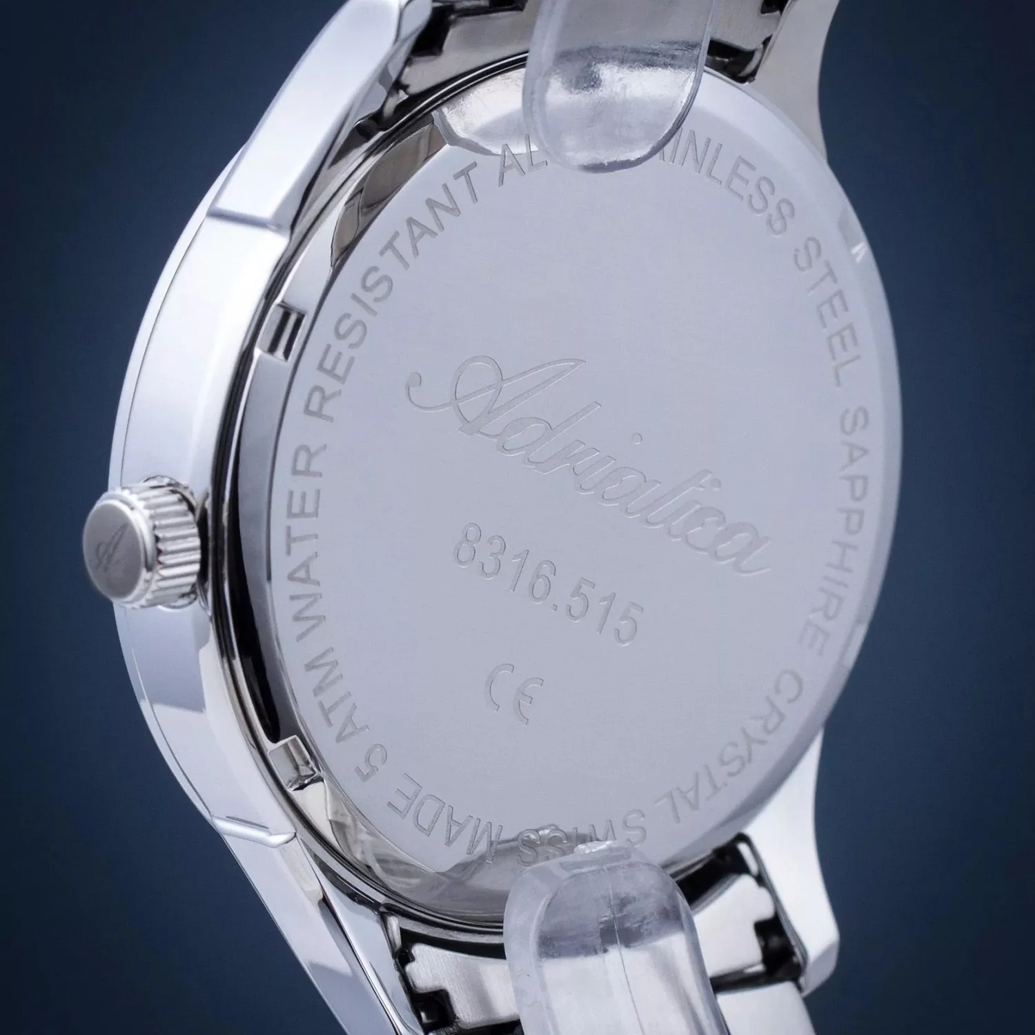 Premiere Men Quartz Blue Dial Analog Stainless Steel Watch A8316.5125Q - Image 7