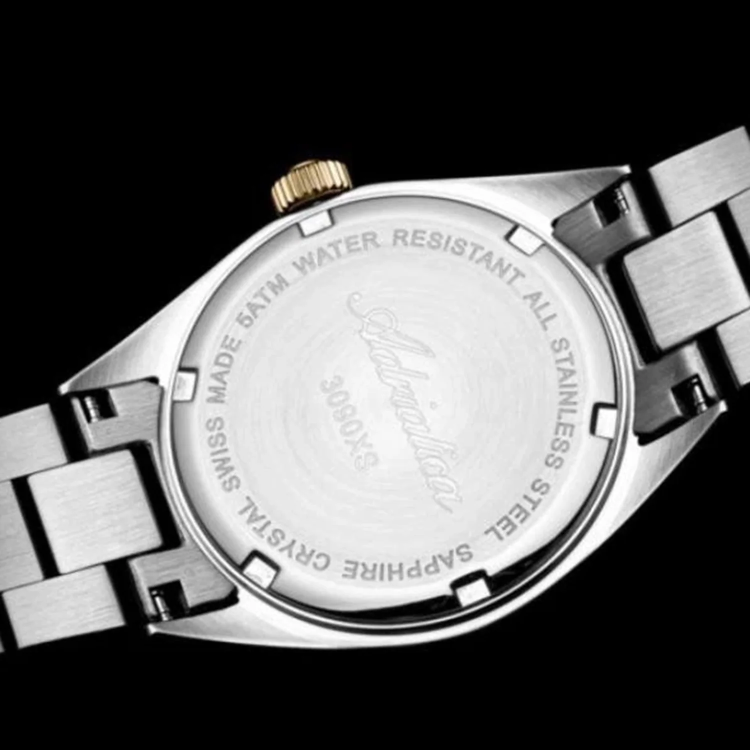 Women Quartz Champagne Dial Analog Stainless Steel Watch A3090.2111QXL - Image 5