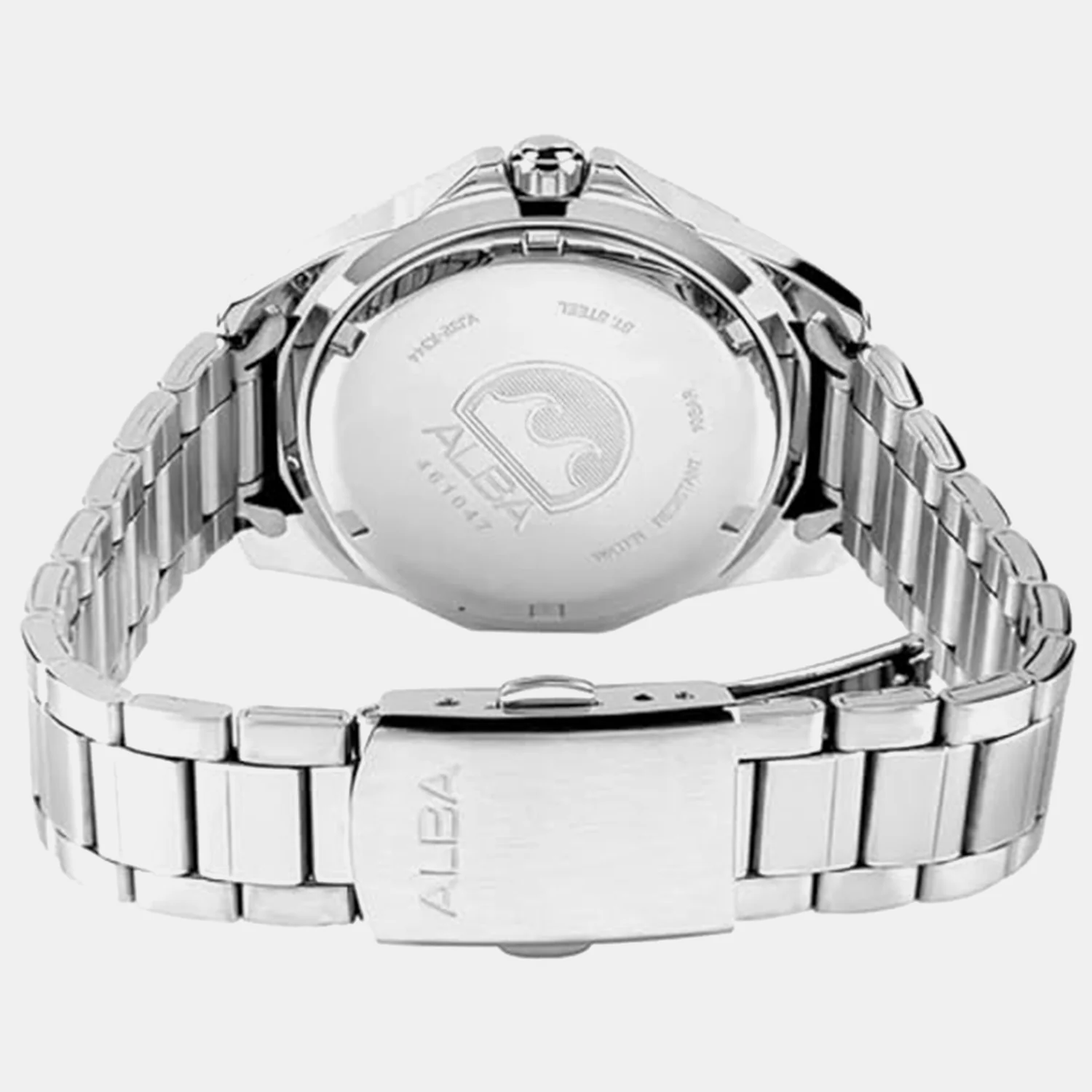 Active Women Quartz Blue Dial Analog Stainless Steel Watch AG8P31X1 - Image 5