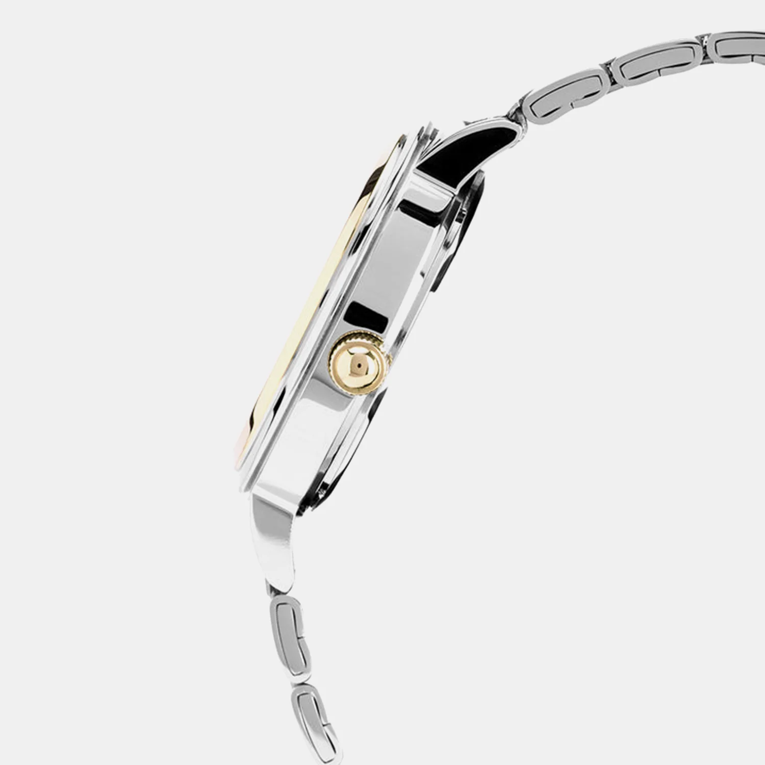 Fashion Women Quartz Champagne Dial Analog Stainless Steel Watch AH7EA4X1 - Image 3