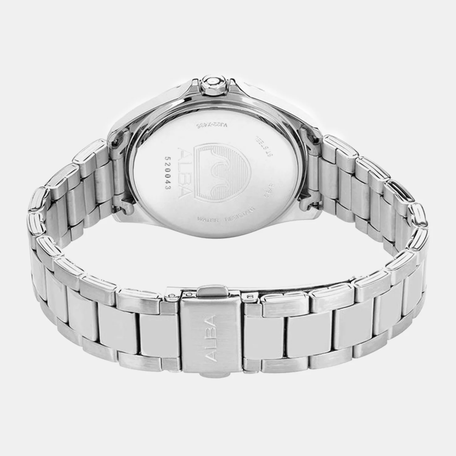 Fashion Women Quartz Light Blue Dial Analog Stainless Steel Watch AH7DV9X1 - Image 4