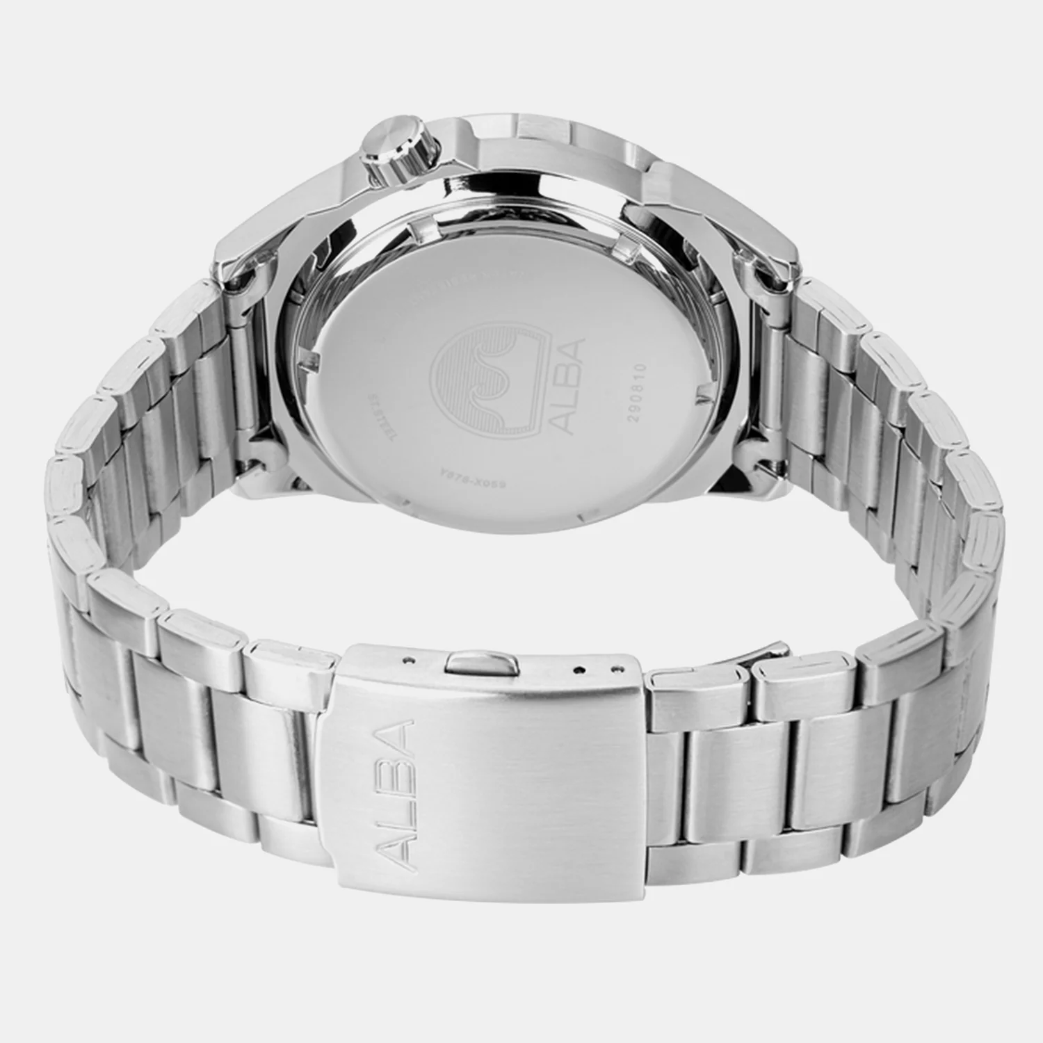 Mechanical Men Automatic Green Dial Analog Stainless Steel Watch AL4371X1 - Image 3