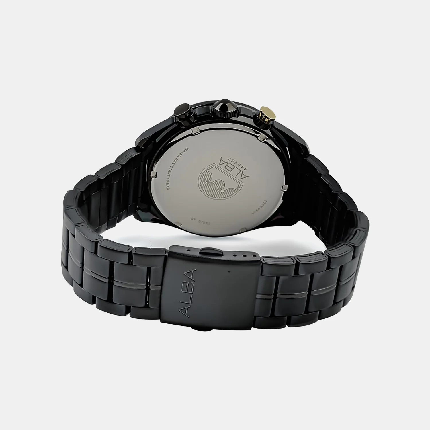 Men Quartz Black Dial Chronograph Steel Watch A4B013X1 - Image 4