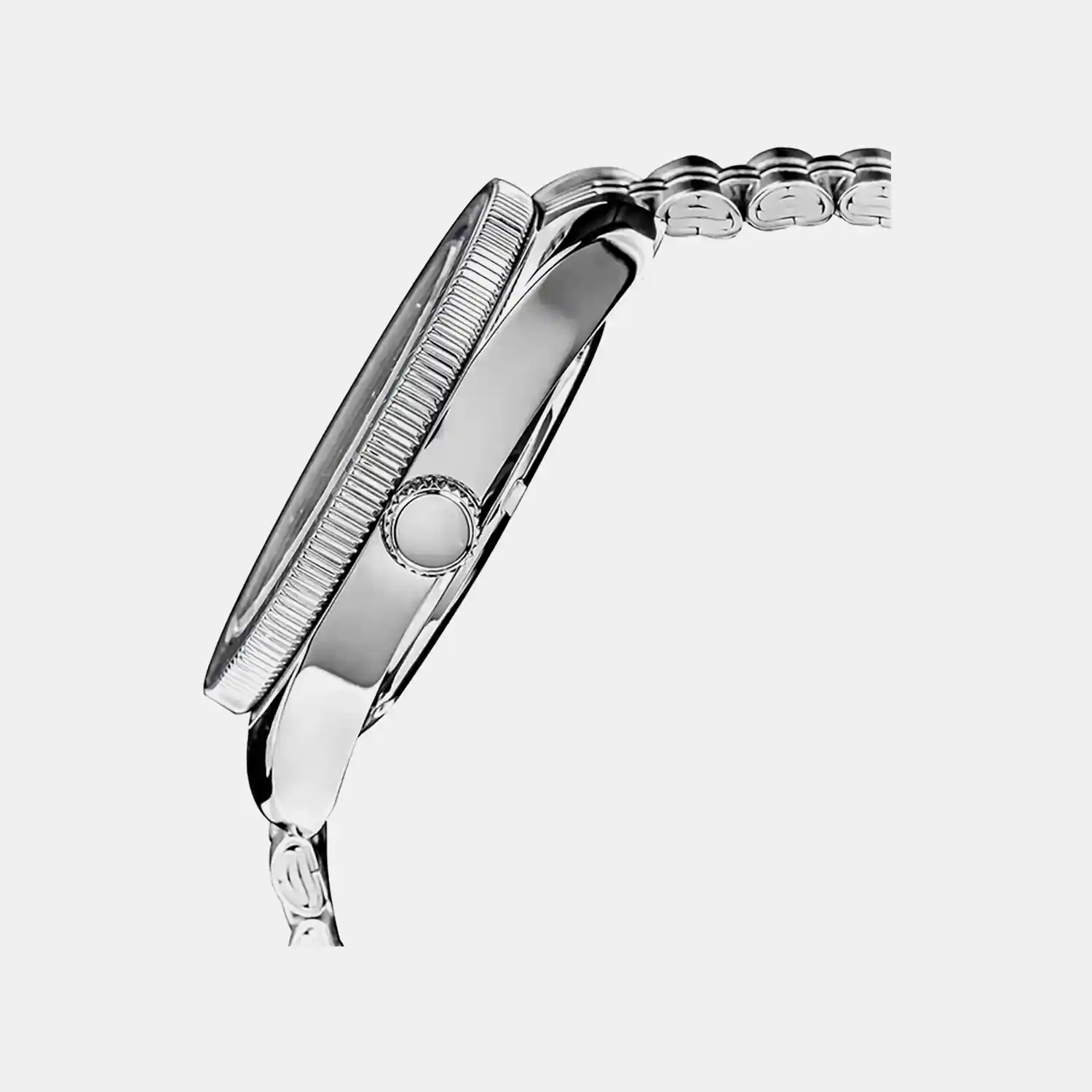 Men Quartz Silver Dial Analog Steel Watch AS9T87X1 - Image 2