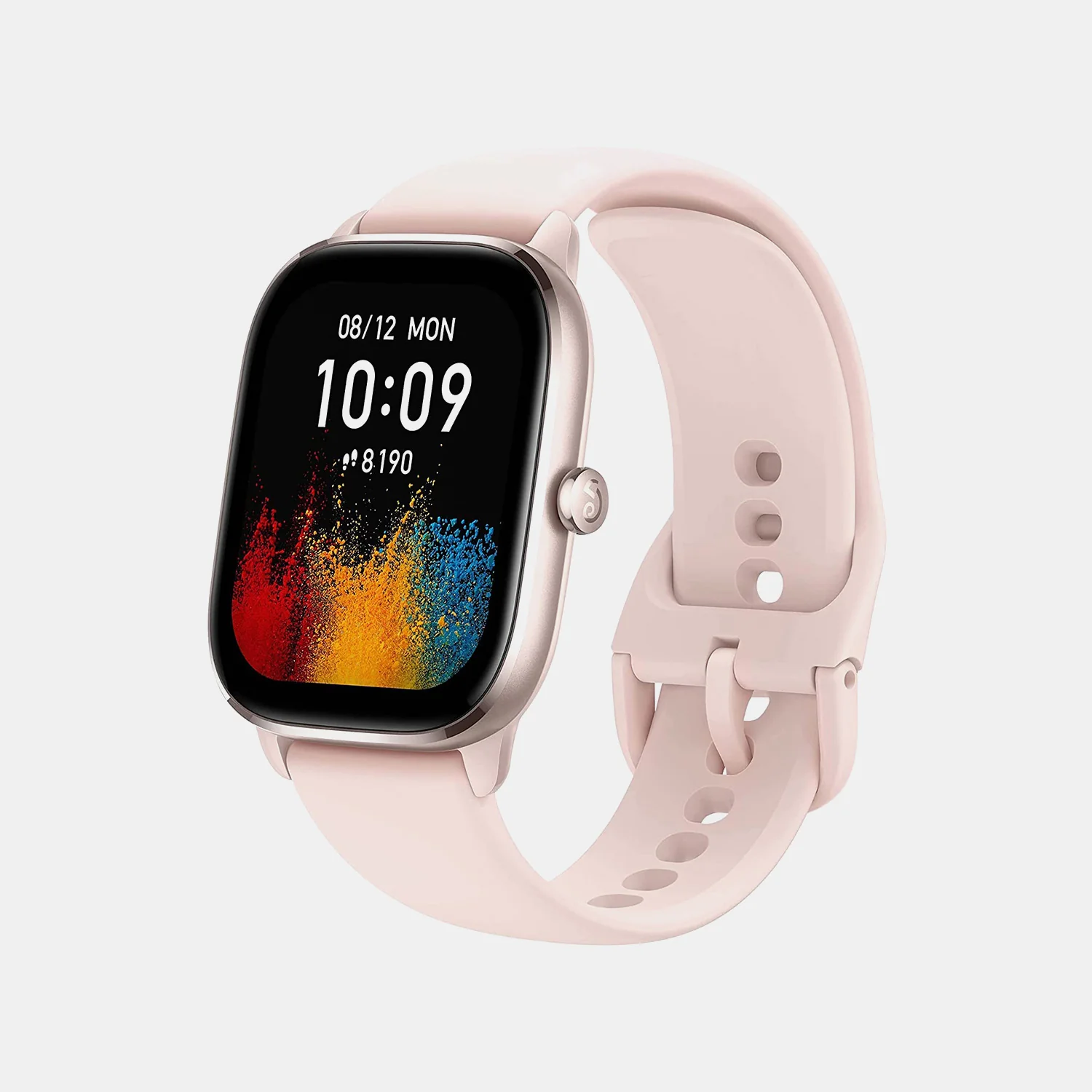 Gts Unisex Quartz Pink Dial Digital Silicone Watch Gts 4 Mini Flamingo Pink - Image 5