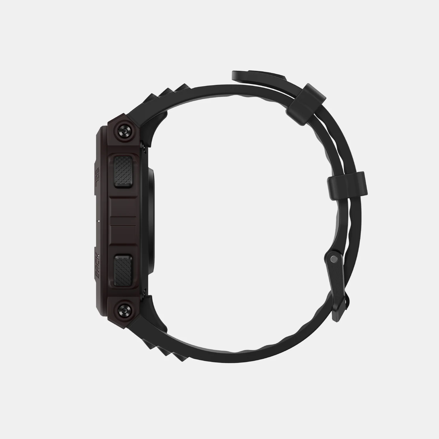 Unisex Processor Lava Black Dial LCD Silicone Watch AMAZFIT ACTIVE EDGE LAVA BLACK - Image 5