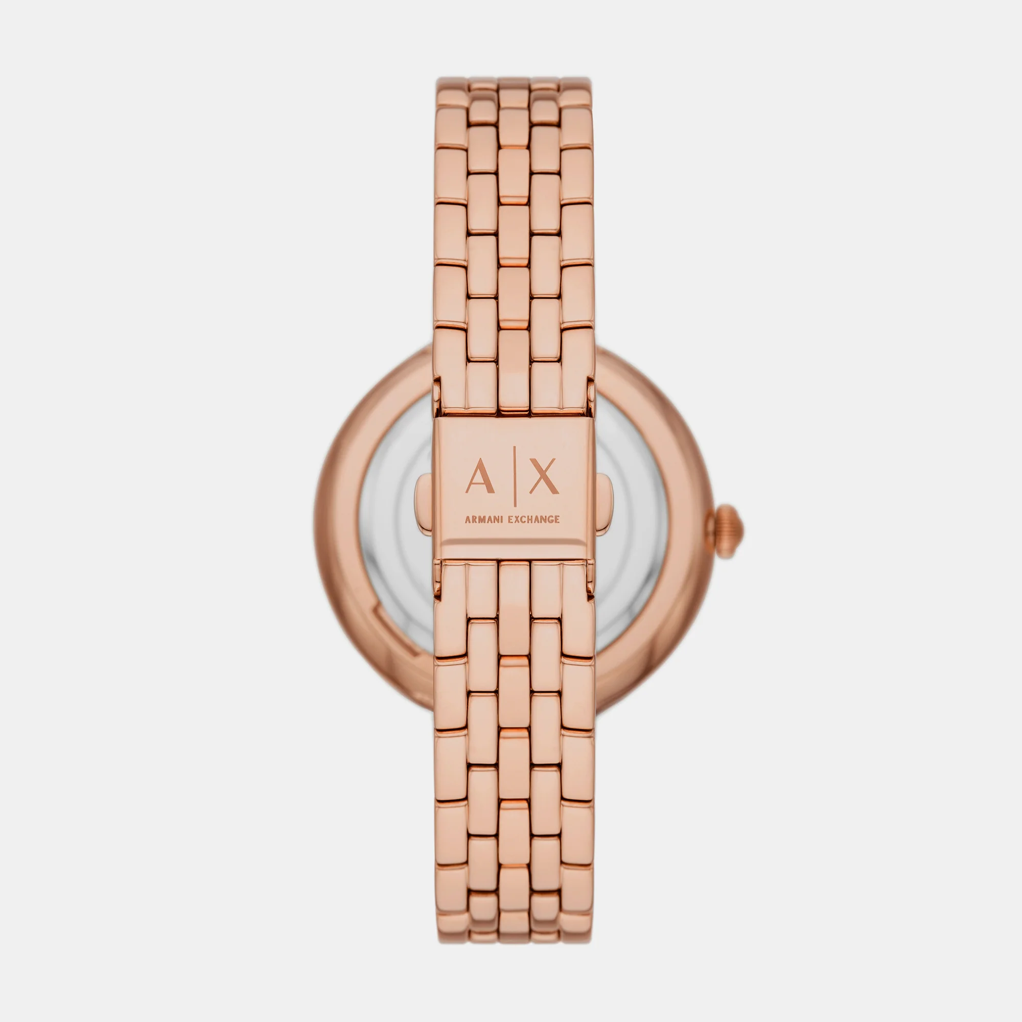 Brooke Women Quartz Rose Gold Dial Analog Stainless Steel Watch AX5384 - Image 7