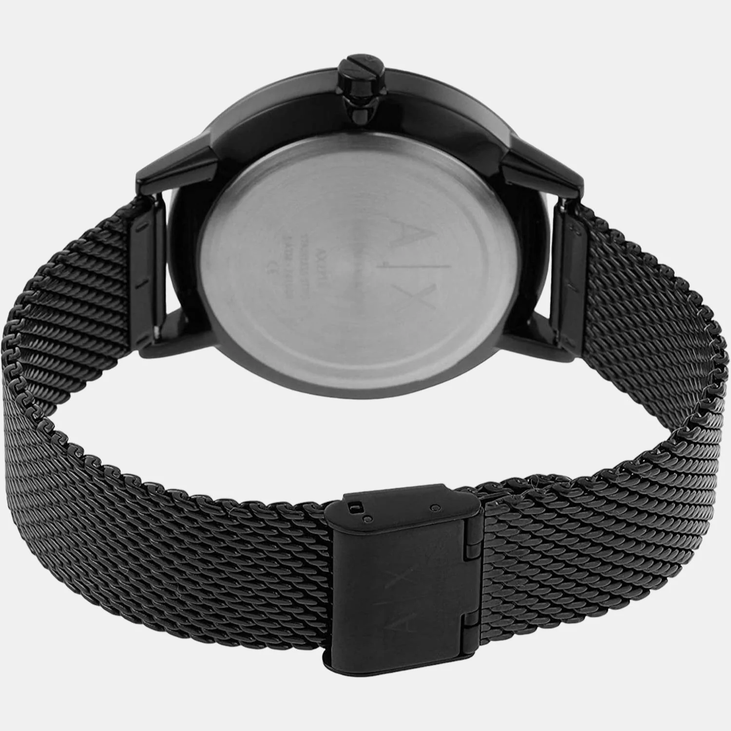 Cayde Men Quartz Black Dial Chronograph Stainless Steel Watch AX2716 - Image 7