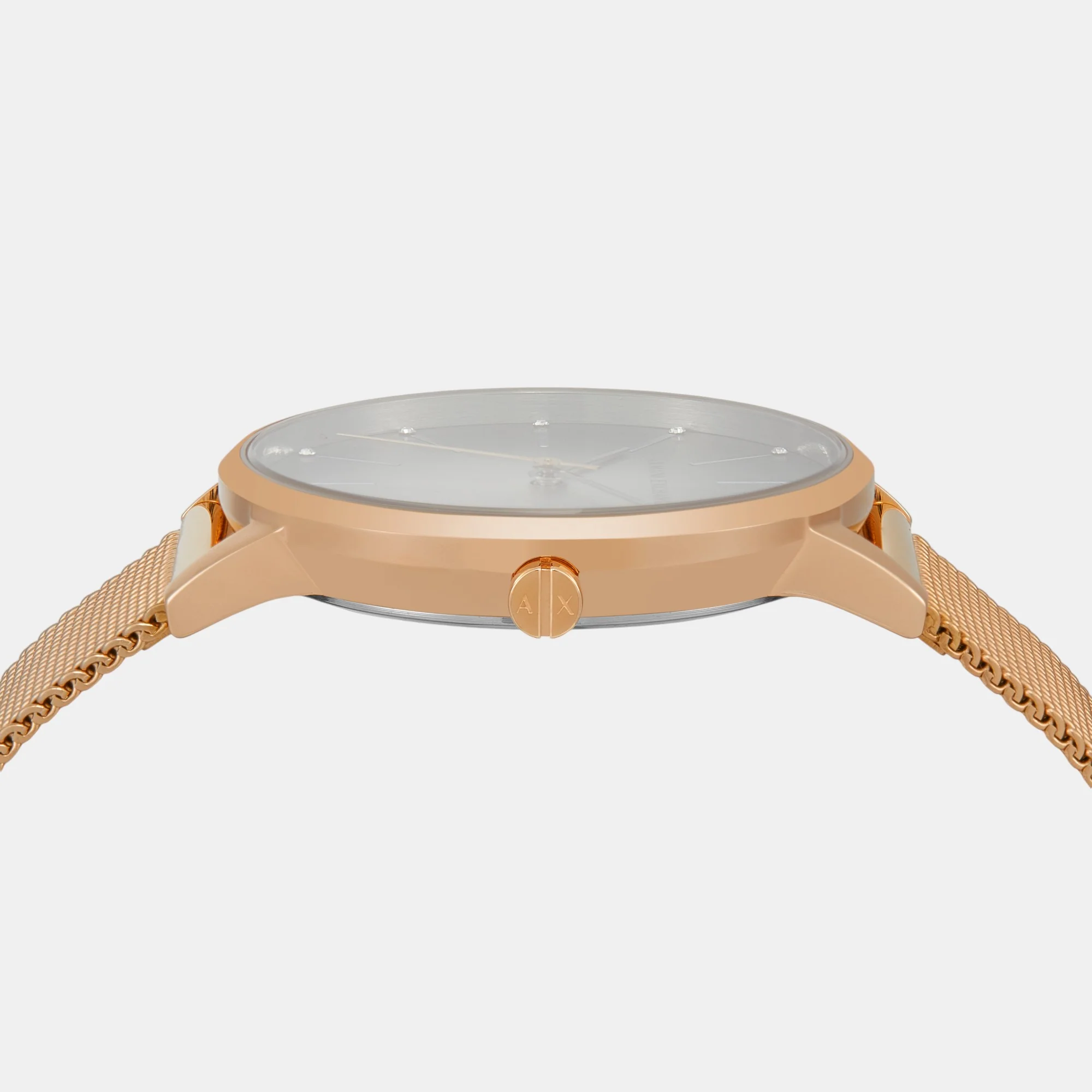 Lola Women Quartz Grey Dial Analog Stainless Steel Watch AX5617 - Image 5