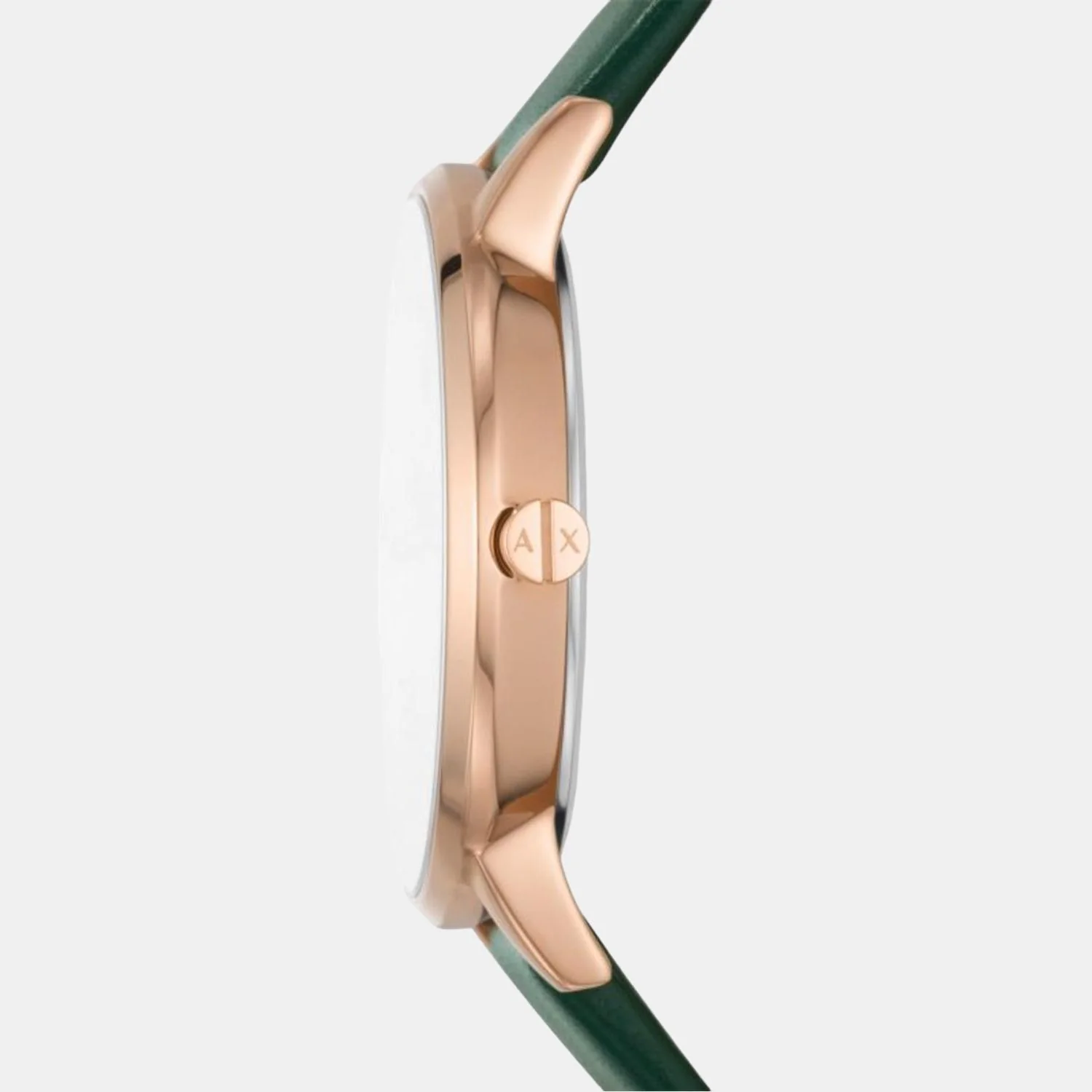 Lola Women Quartz Rose Gold Dial Analog Leather Watch AX5577 - Image 3
