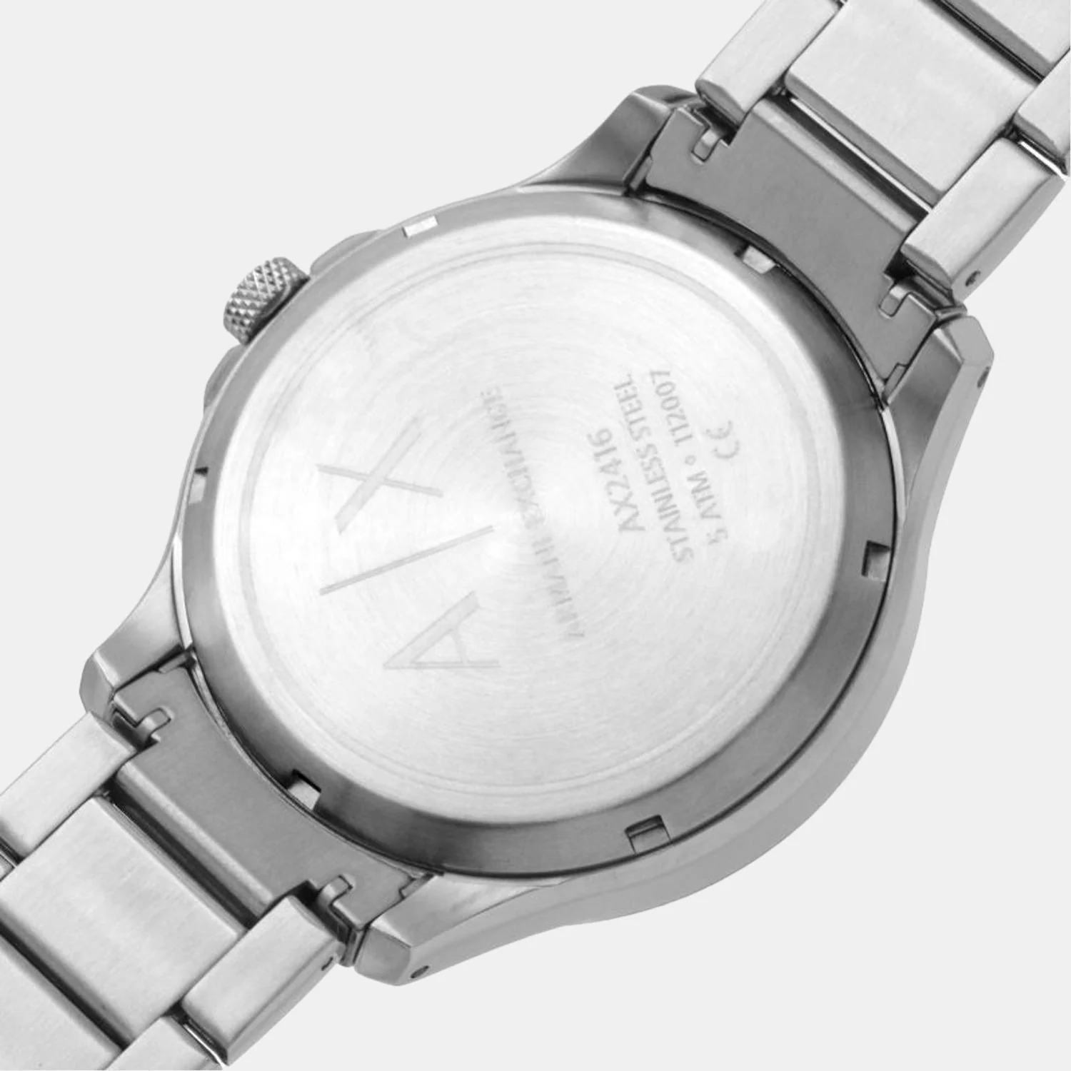 Men Automatic Two Tone Dial Analog Stainless Steel Watch AX2416 - Image 6