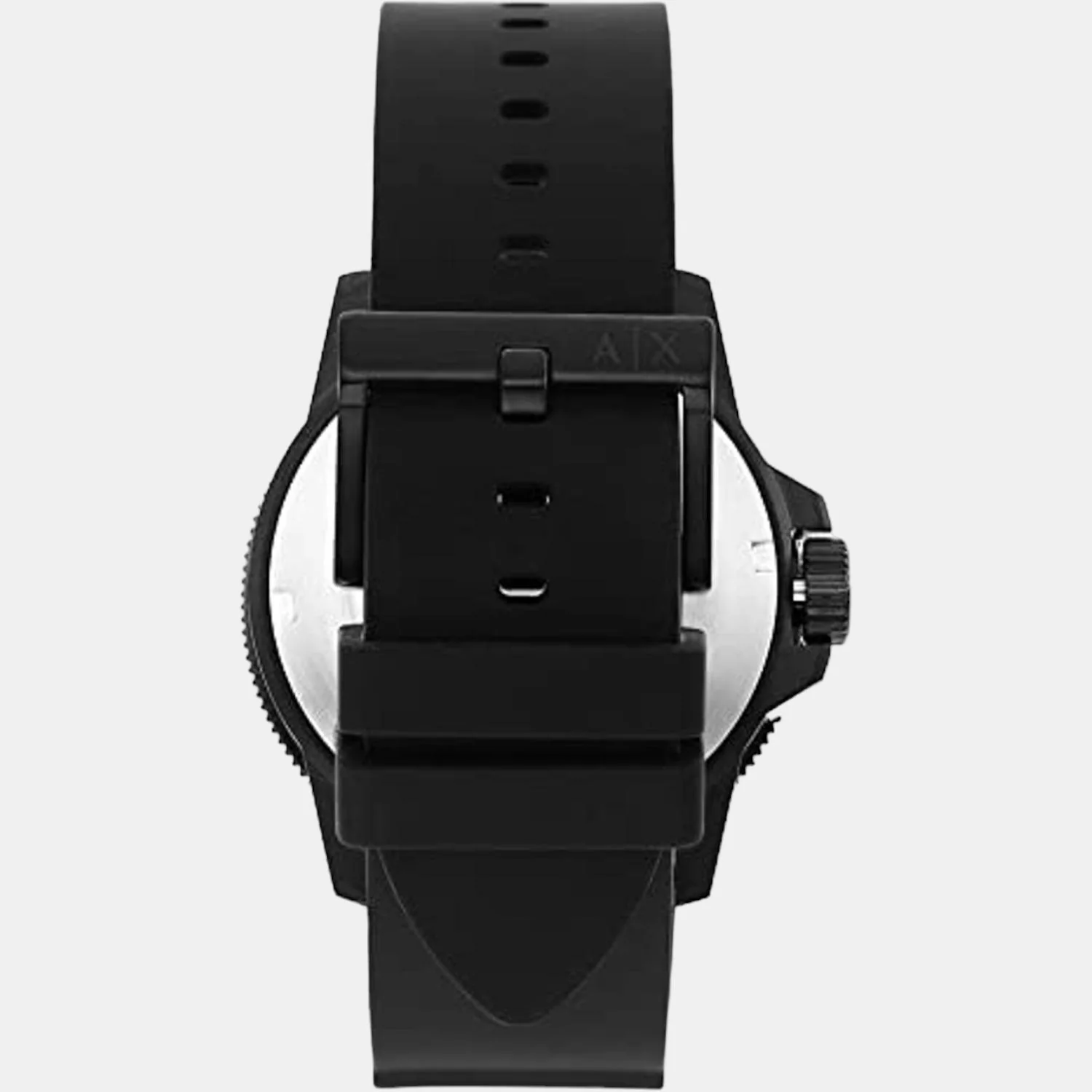 Men Quartz Black Dial Analog Silicone Watch AX1852 - Image 4