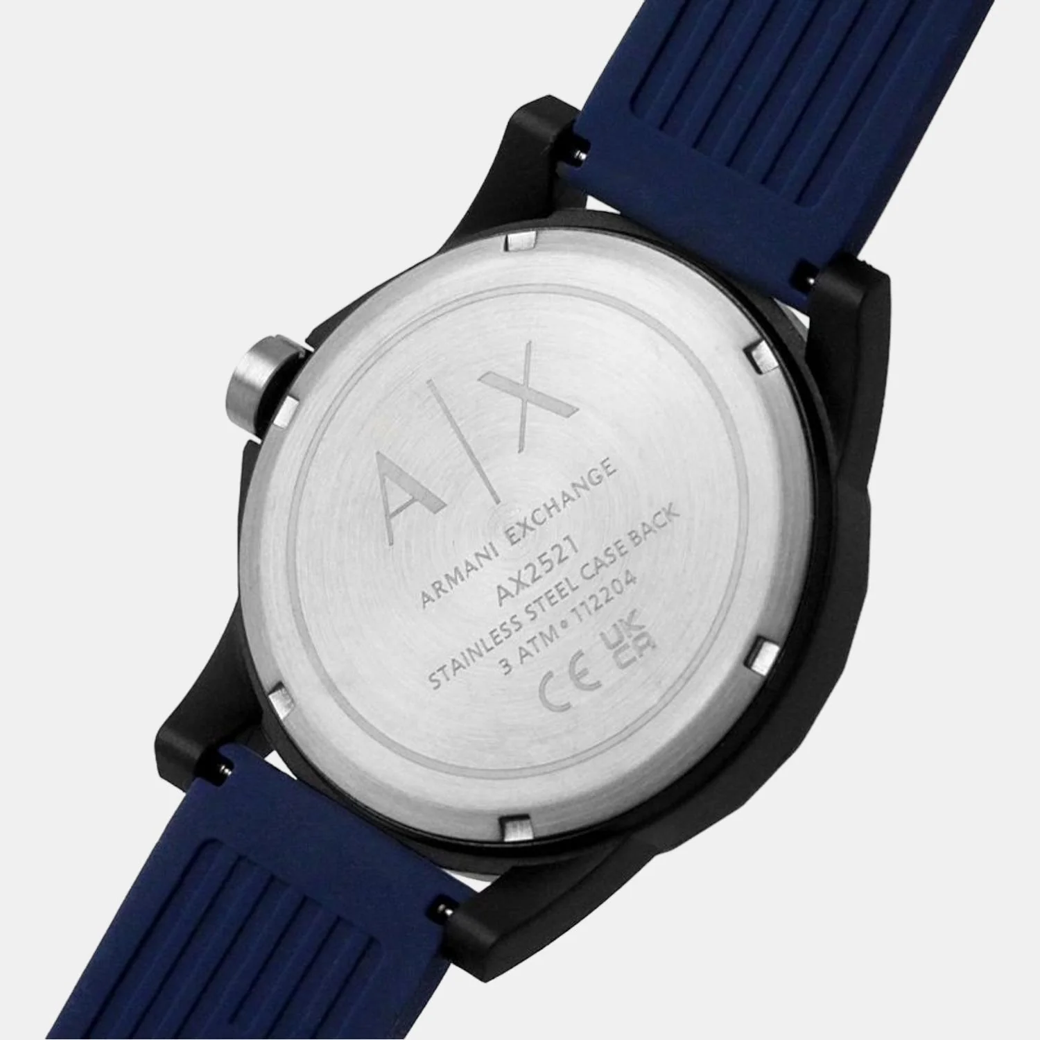 Men Quartz Black Dial Analog Silicone Watch AX2521 - Image 7