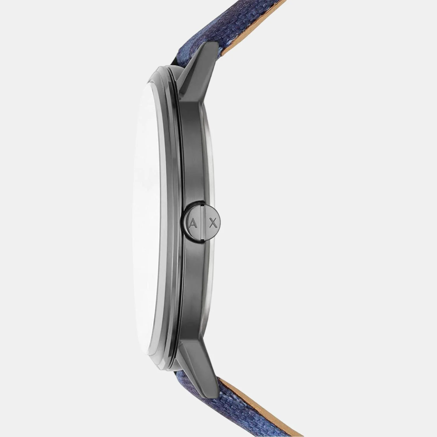 Unisex Quartz Blue Dial Analog Fabric Watch AX2750 - Image 2
