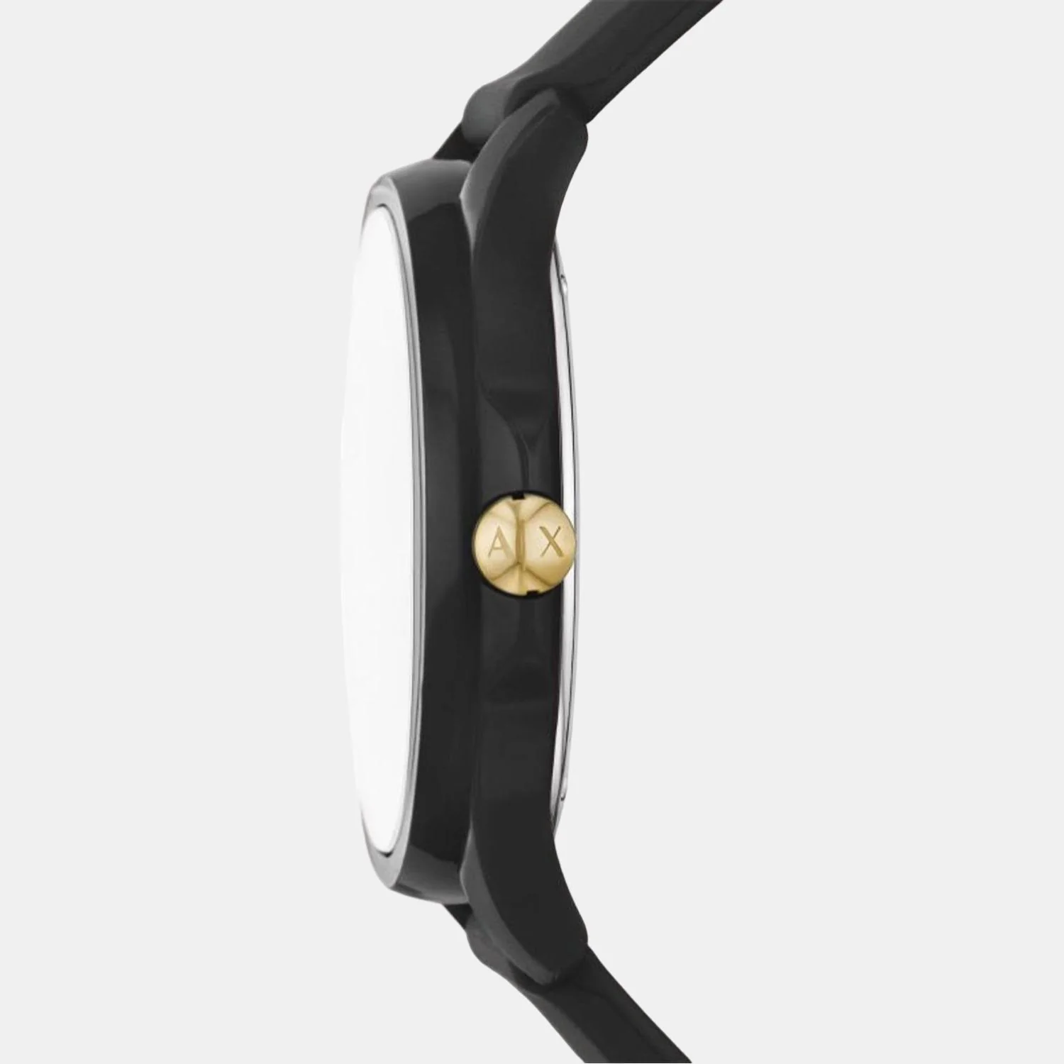 Women Quartz Black Dial Analog Silicone Watch AX5265 - Image 2