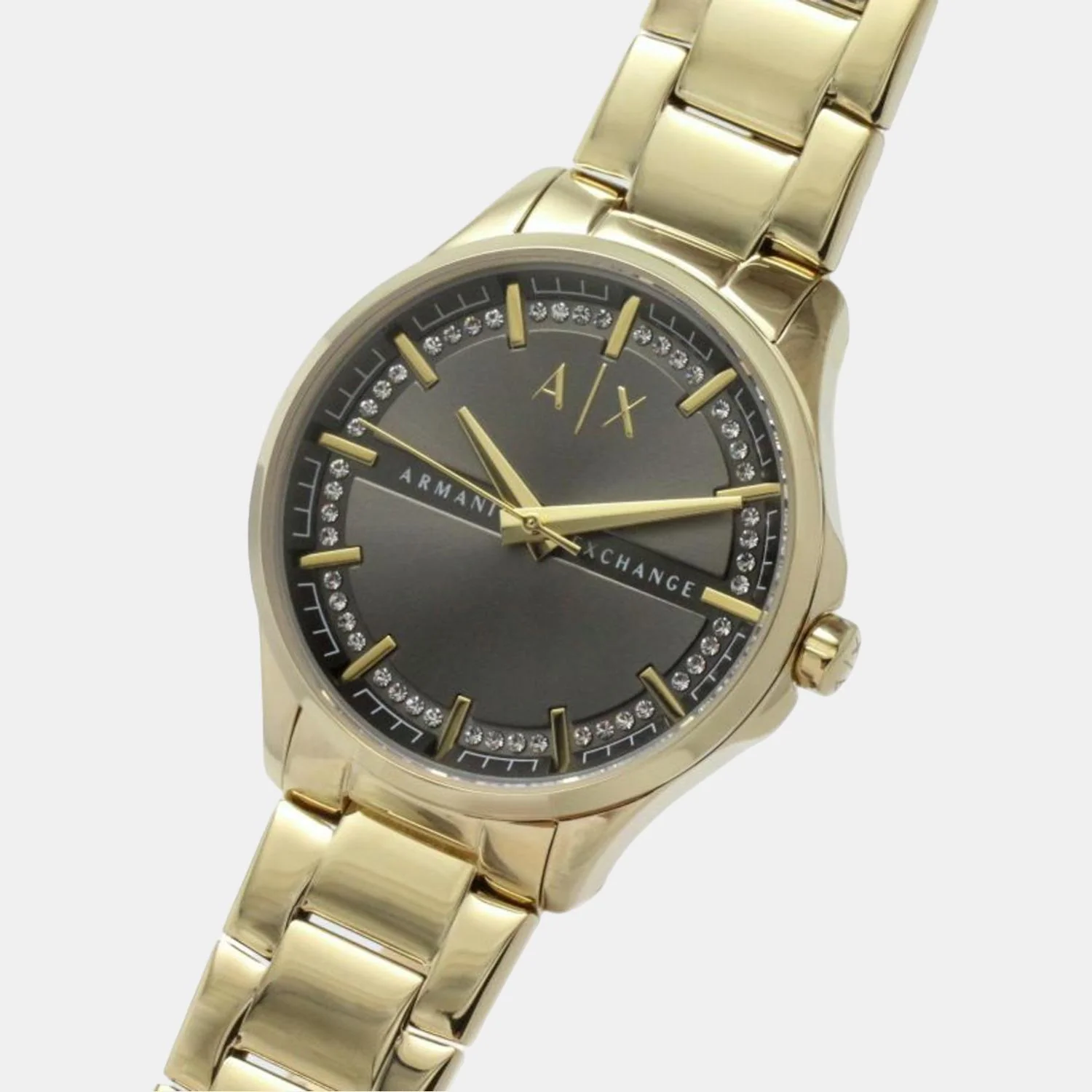 Women Quartz Grey Dial Analog Stainless Steel Watch AX5257 - Image 5
