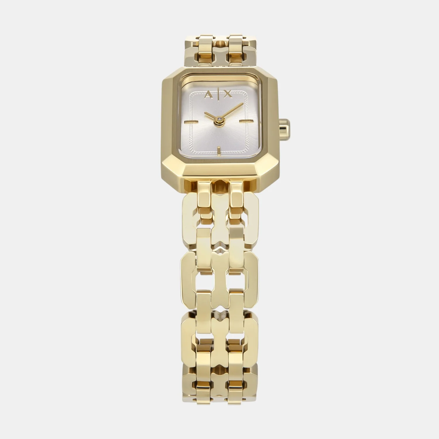 Women Quartz Silver Dial Analog Stainless Steel Watch AX5811 - Image 3