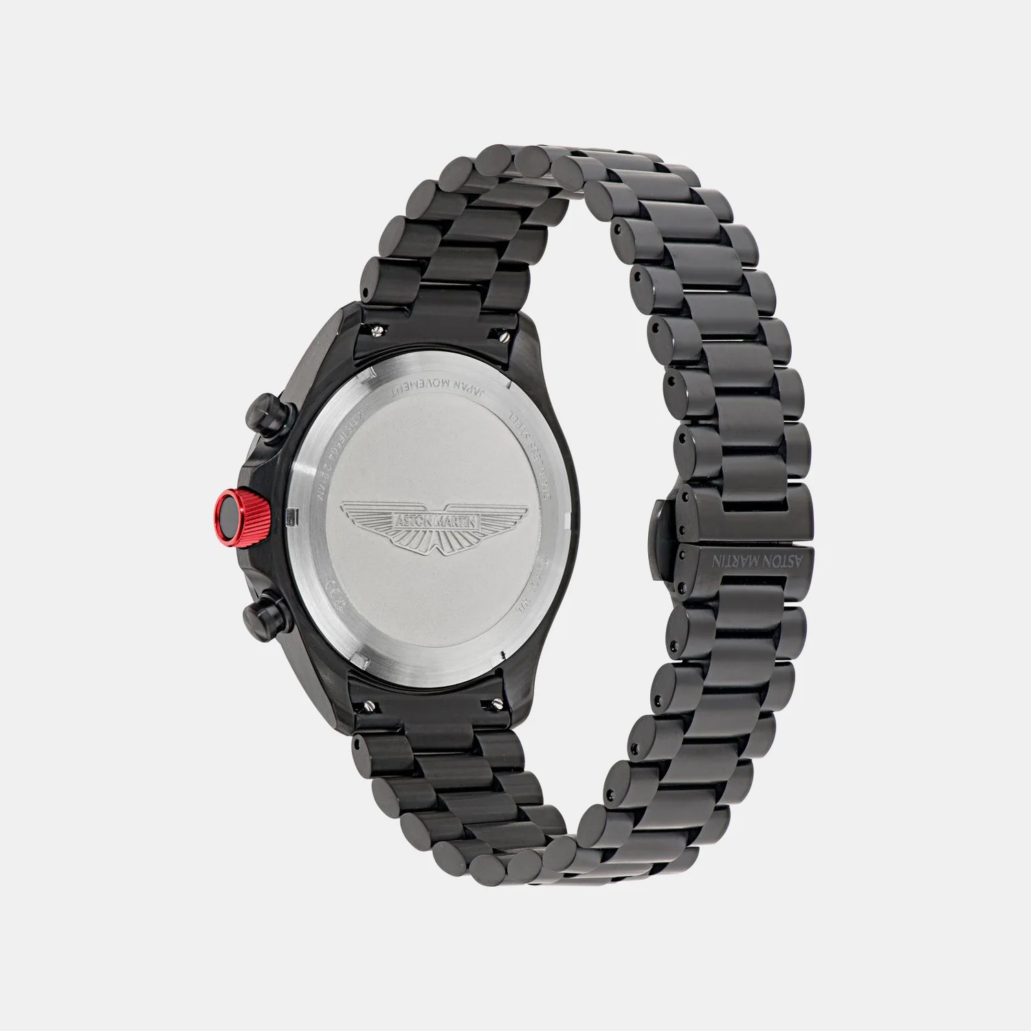 Aml Icon Men Quartz Black Dial Chronograph Stainless Steel Watch MTIS1F5043E - Image 3