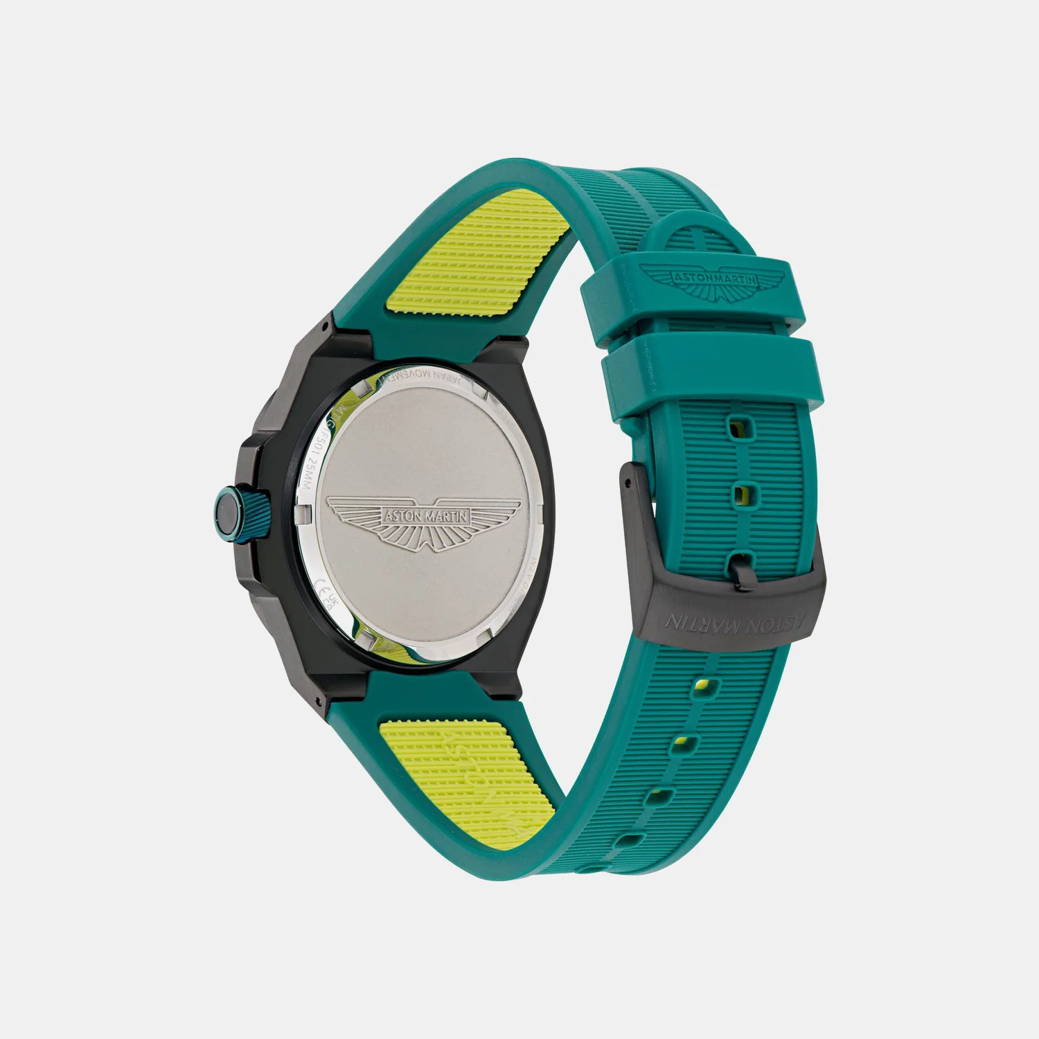 Aml Icon Men Quartz Green Dial Analog Silicone Watch MTIG1F5013E - Image 3