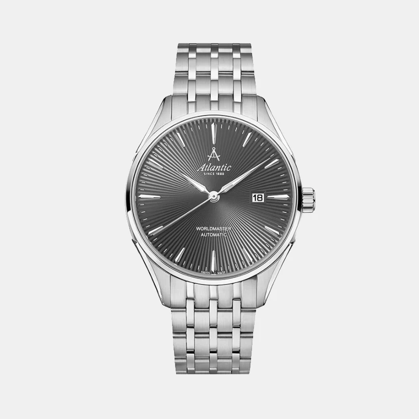 Men Automatic Grey Dial Analog Stainless Steel Watch 52759.41.41SM