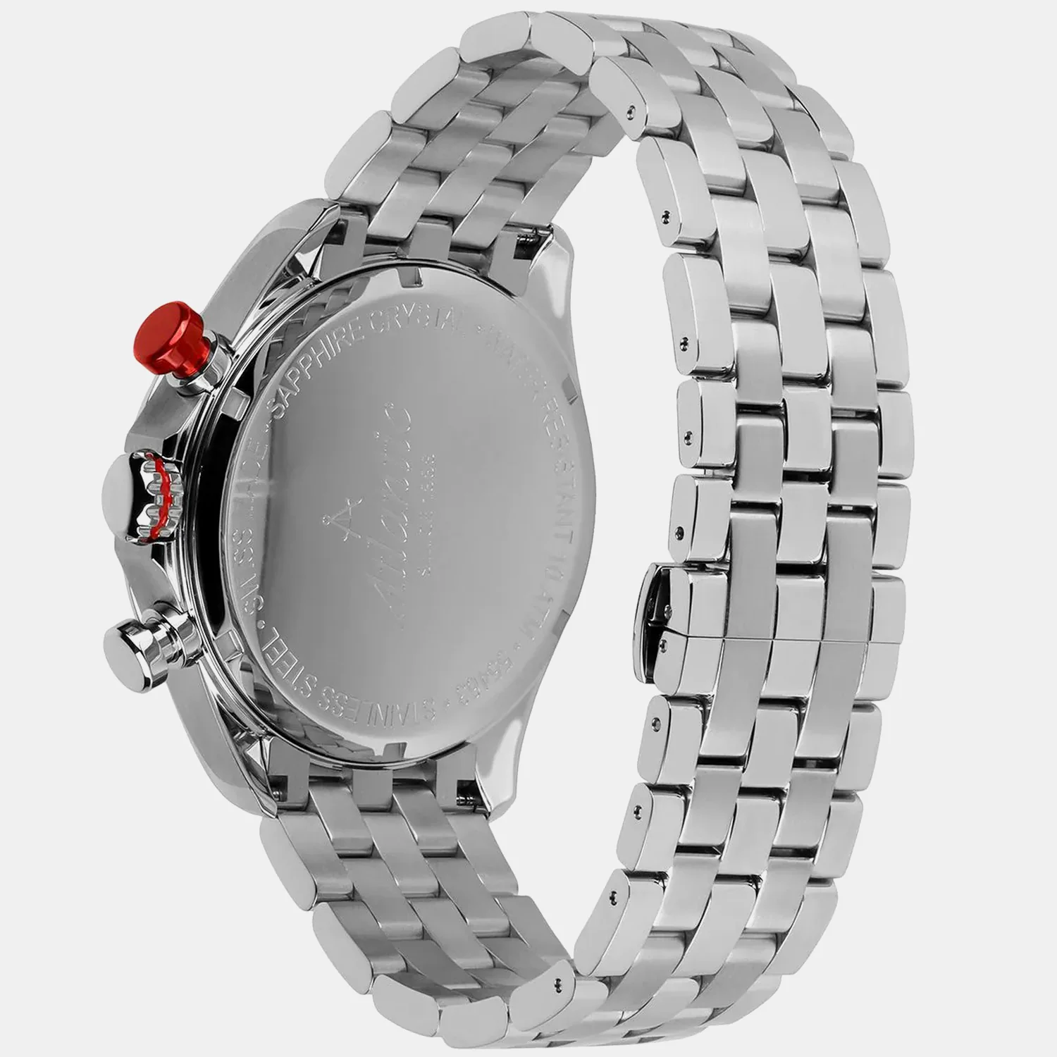 Men Quartz Anthracite Dial Chronograph Stainless Steel Watch 55468.41.45 - Image 5