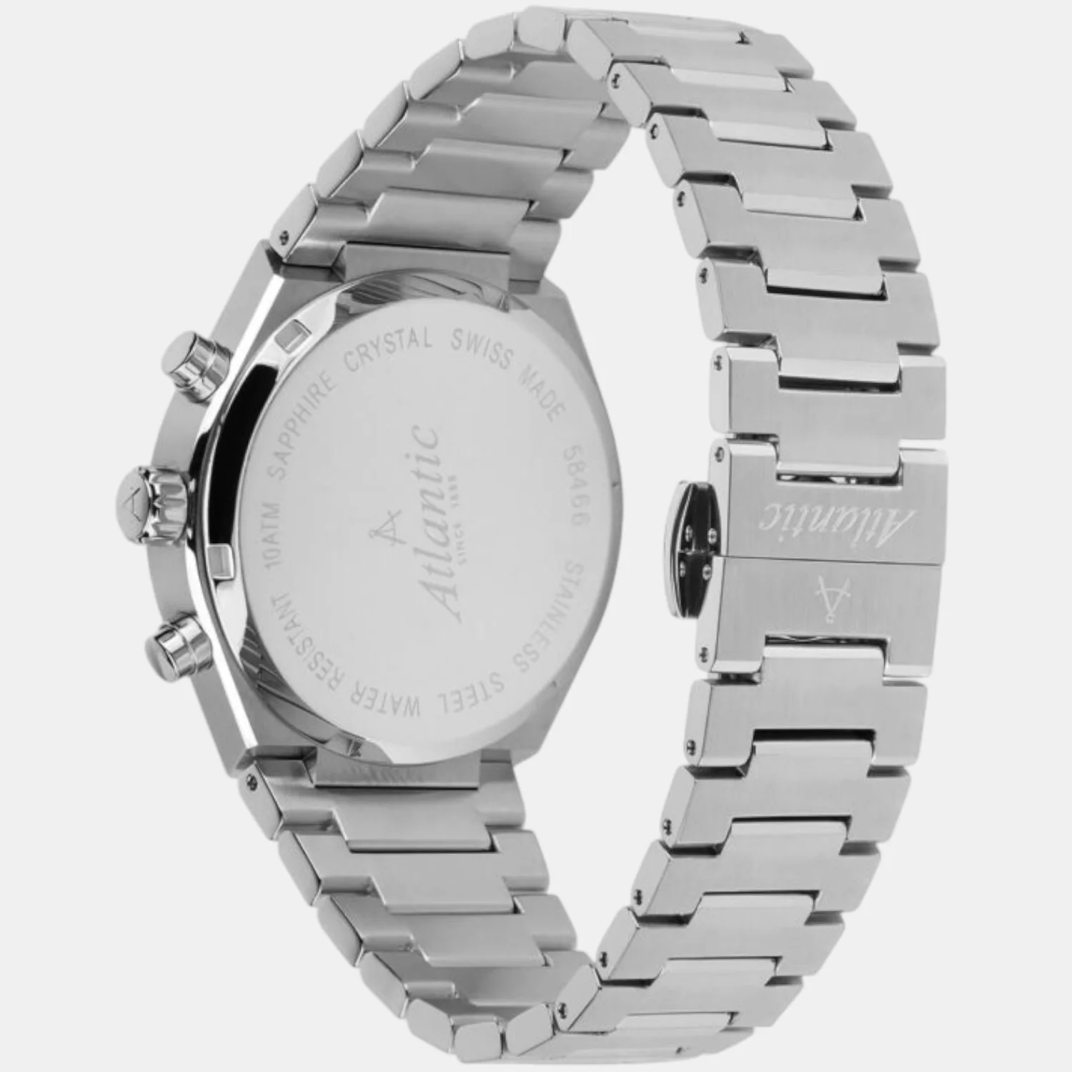 Seawave Men Quartz Silver Dial Chronograph Stainless Steel Watch 58466.41.21 - Image 5