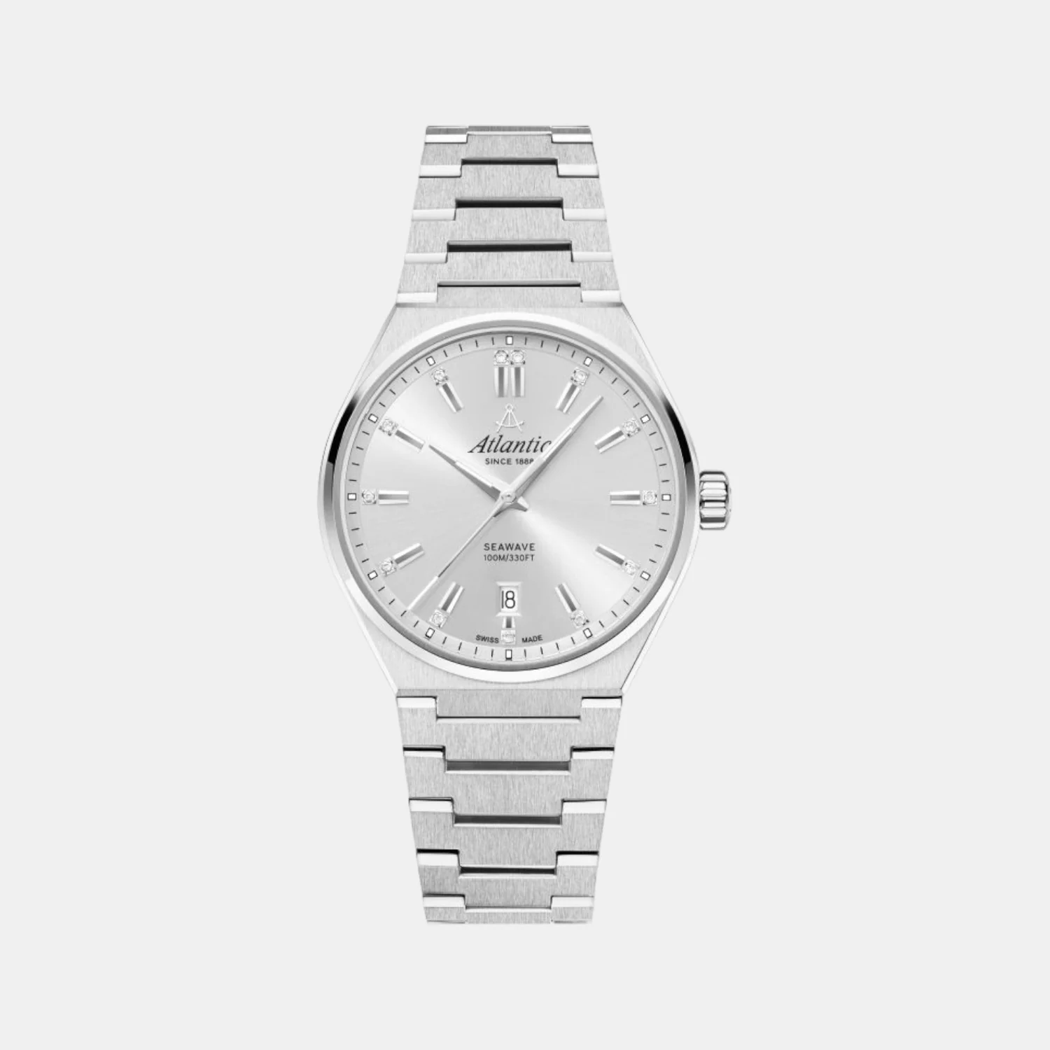 Seawave Women Quartz Silver Dial Analog Stainless Steel Watch 39365.41.21