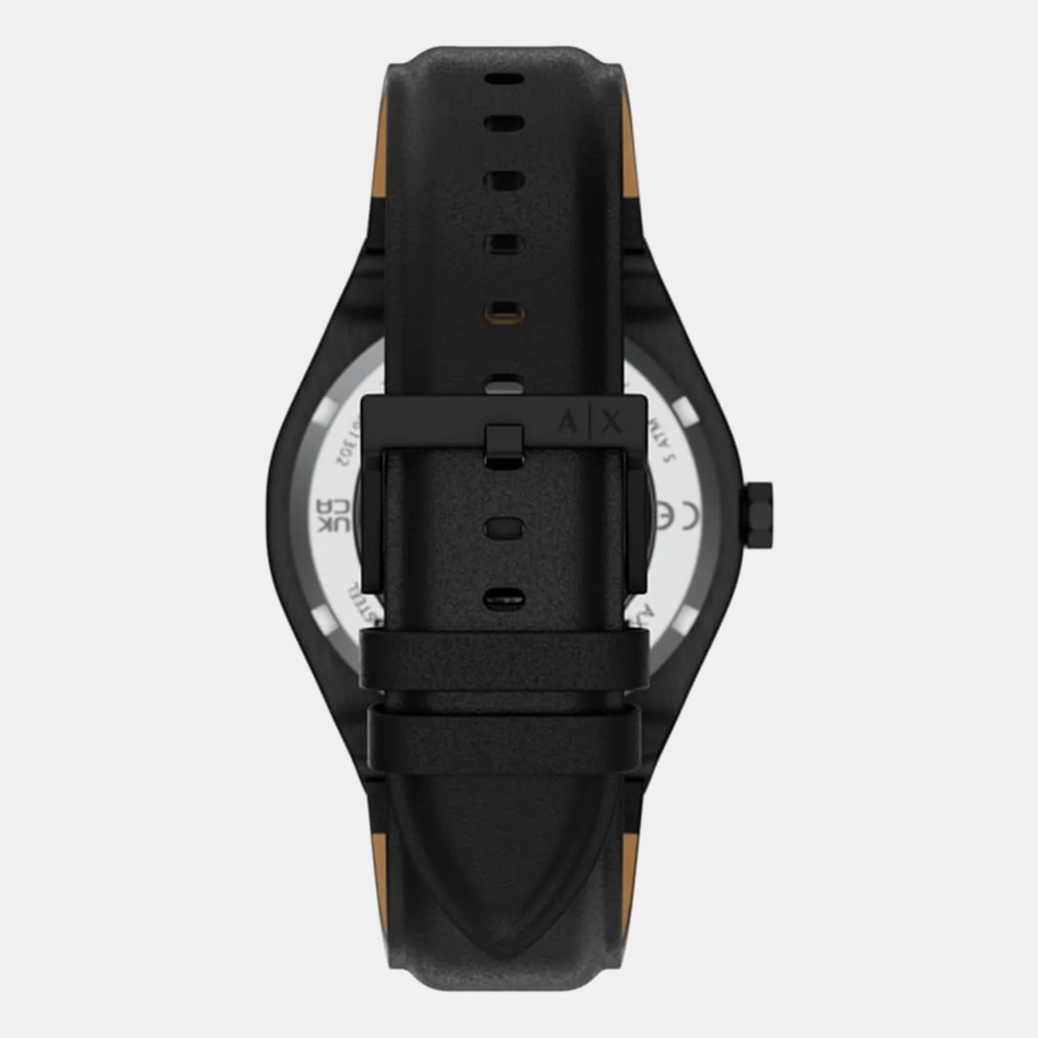 Men Automatic Silver Dial Multi-Function Leather Watch AX4297 - Image 4