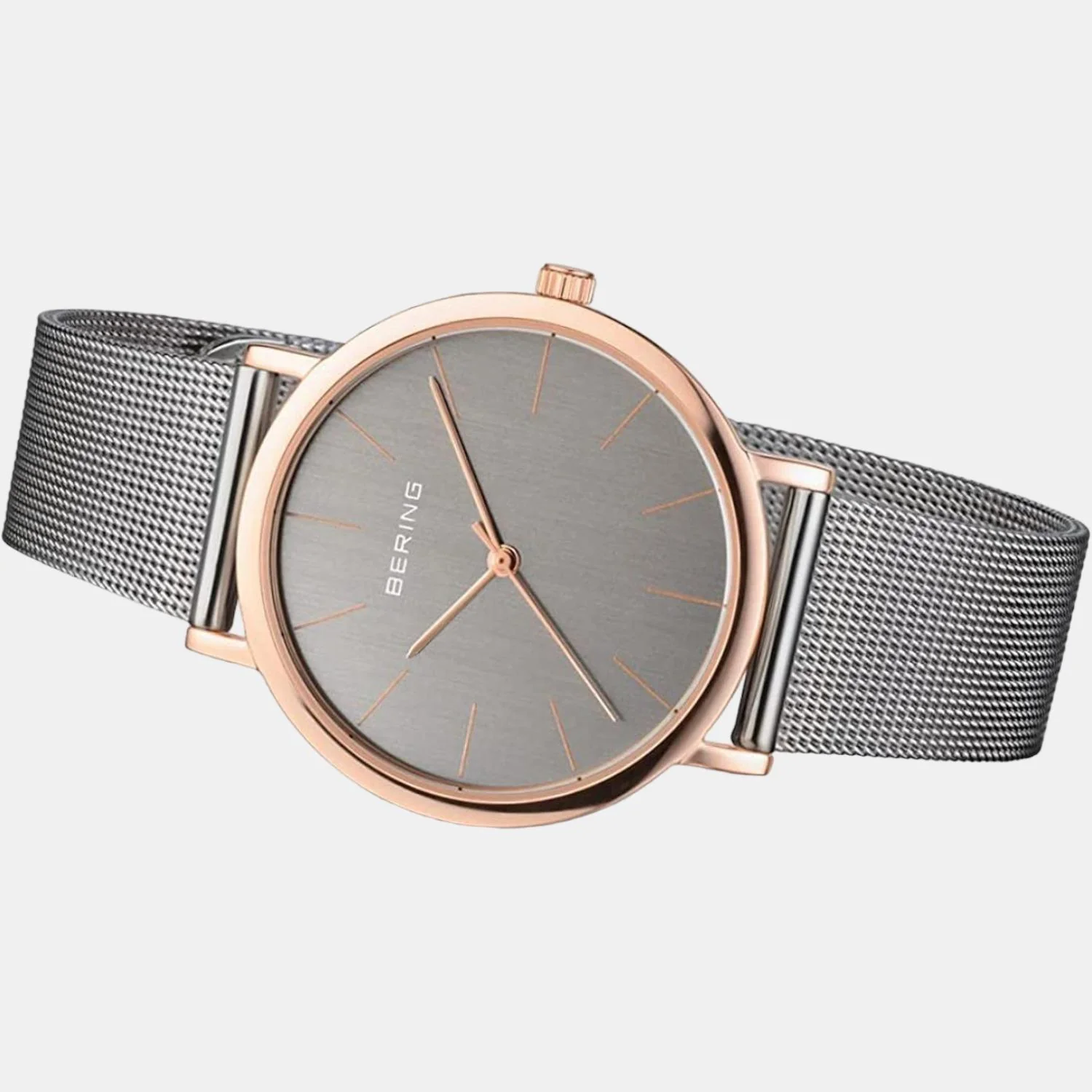 Classic Women Quartz Grey Dial Analog Mesh Watch 13436-369 - Image 3