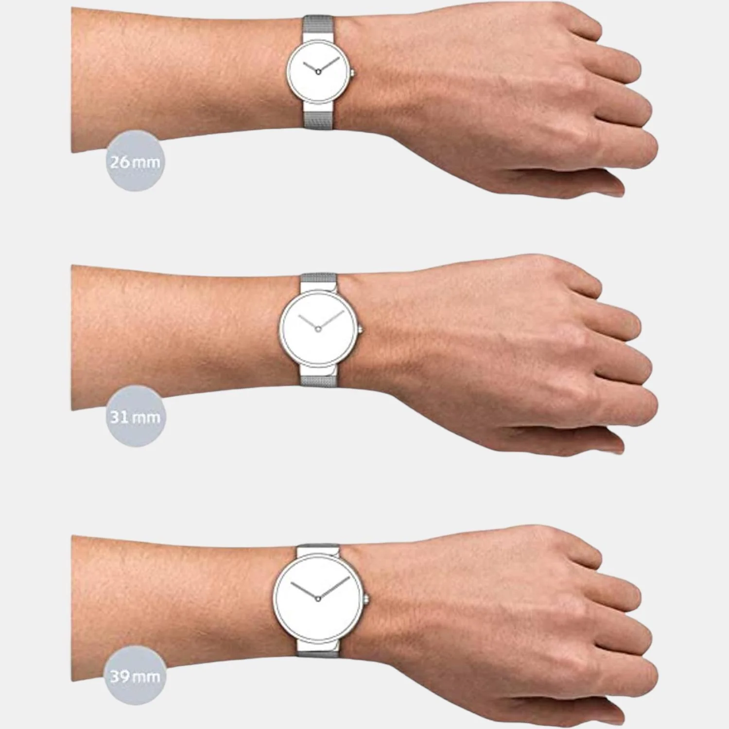 Classic Women's Analog Stainless Steel Watch 14531-338 - Image 3