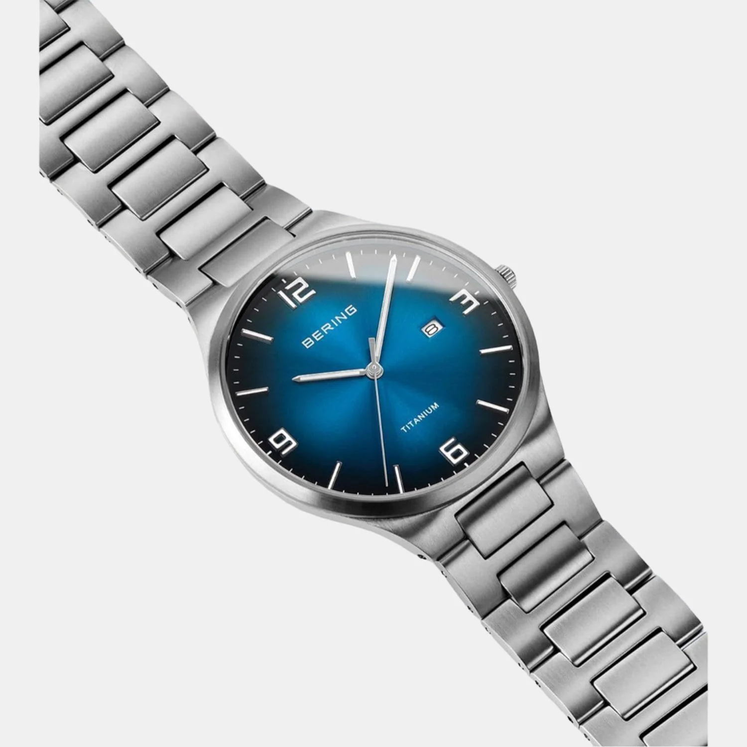 Men's Black Analog Stainless Steel Watch 15240-777 - Image 3