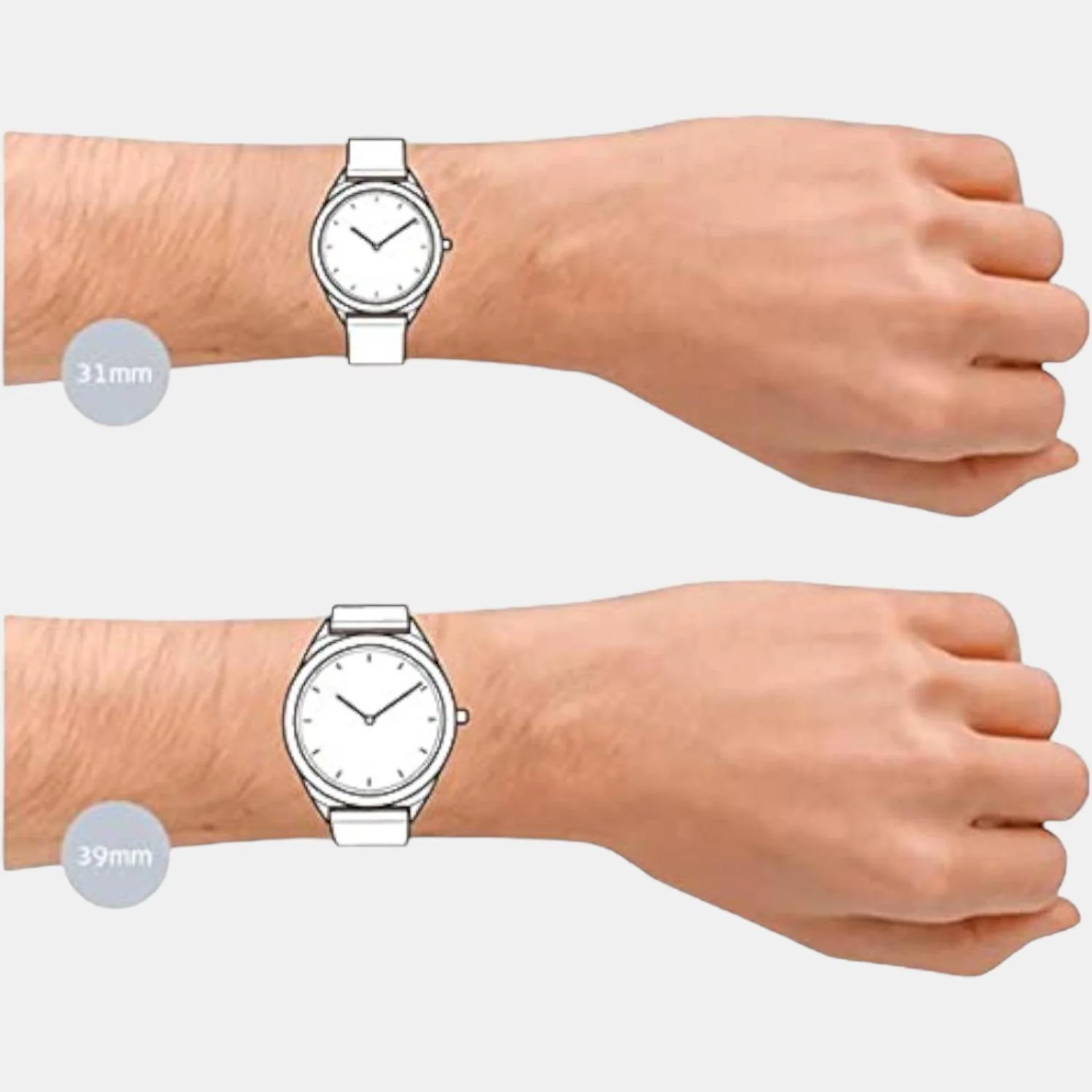 Unisex Blue Analog Stainless Steel Watch 14533-307 - Image 5