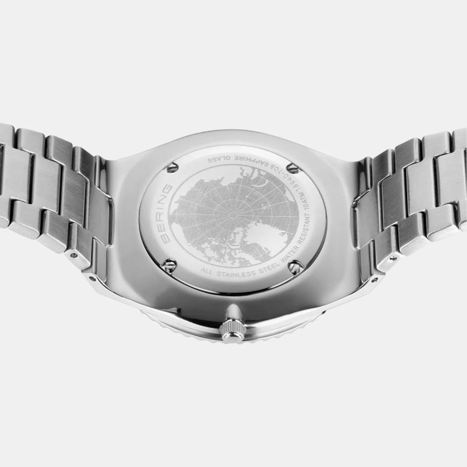 Men's Grey Analog Stainless Steel Watch 18940-708 - Image 3
