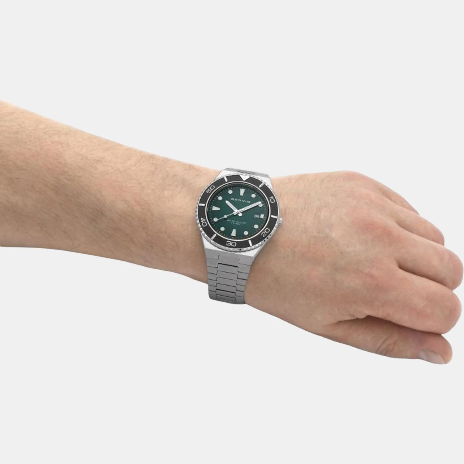 Men's Grey Analog Stainless Steel Watch 18940-708 - Image 8