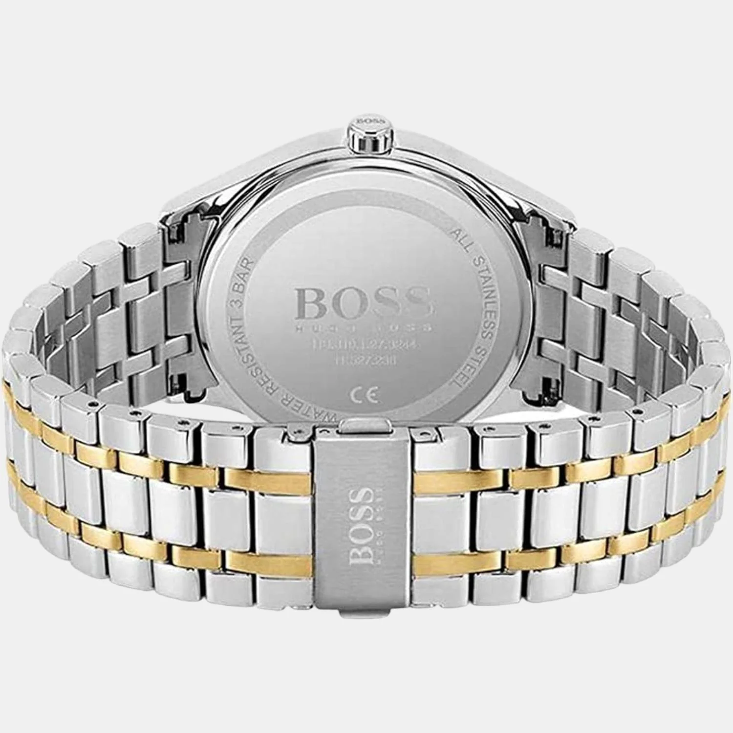 Commissioner Men Quartz Silver Dial Analog Stainless Steel Watch 1513835 - Image 3