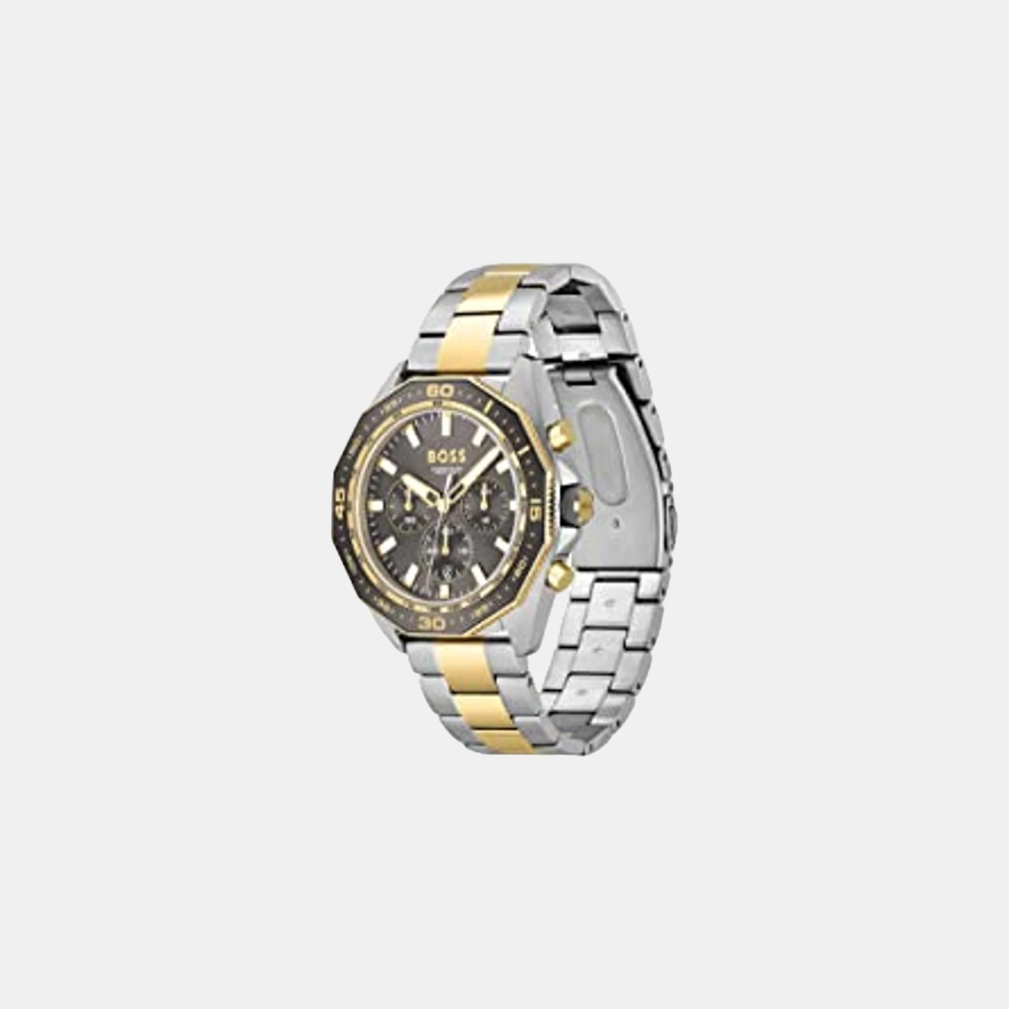 Energy Men Quartz Black Dial Chronograph Stainless Steel Watch 1513974 - Image 2