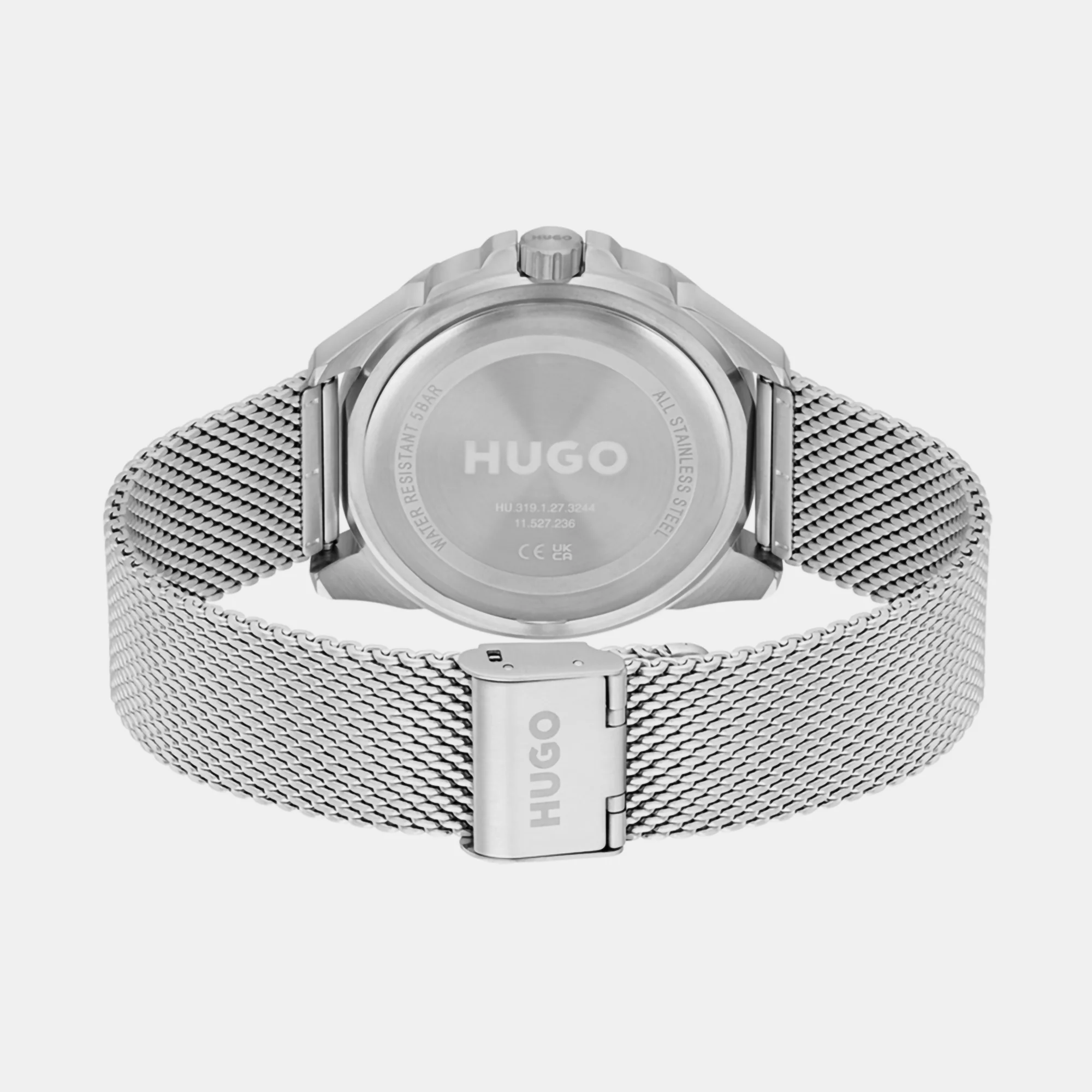 Fresh Men Quartz Blue Dial Chronograph Mesh Watch 1530287 - Image 3
