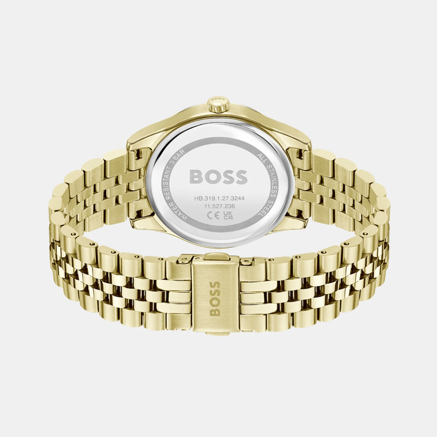 Graceful Women Quartz Green Mother Of Pearl Dial Analog Stainless Steel Watch 1502780 - Image 3