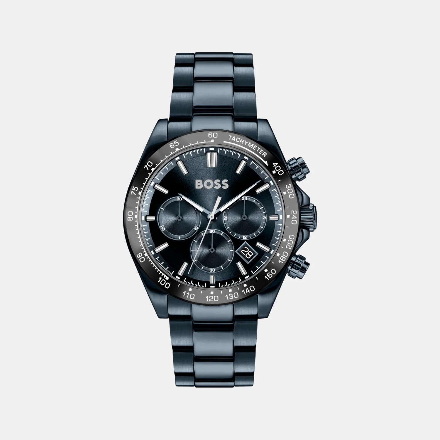 Hero 2.0 Men Quartz Blue Dial Chronograph Stainless Steel Watch 1514270 - Image 2