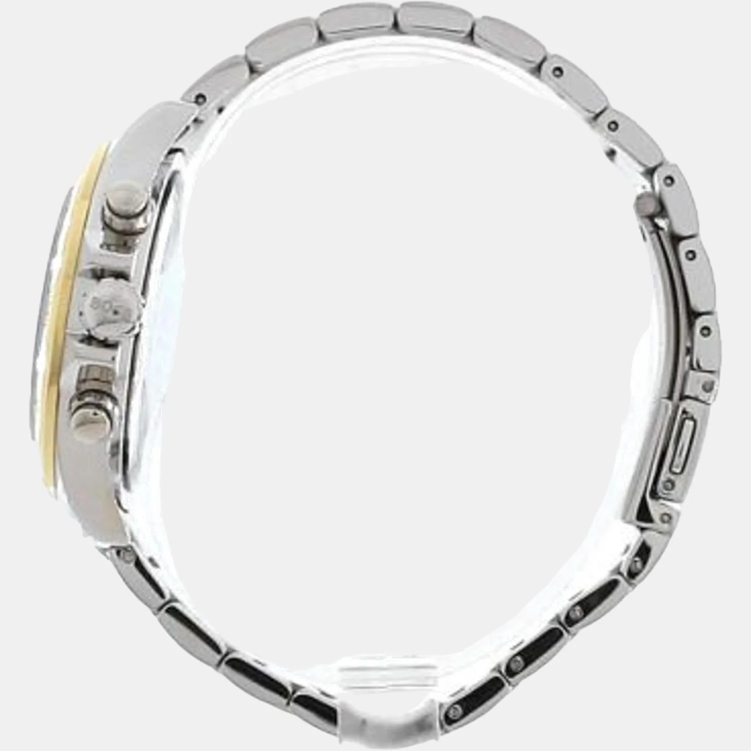 Novia Women Quartz Gold Dial Chronograph Stainless Steel Watch 1502618 - Image 7
