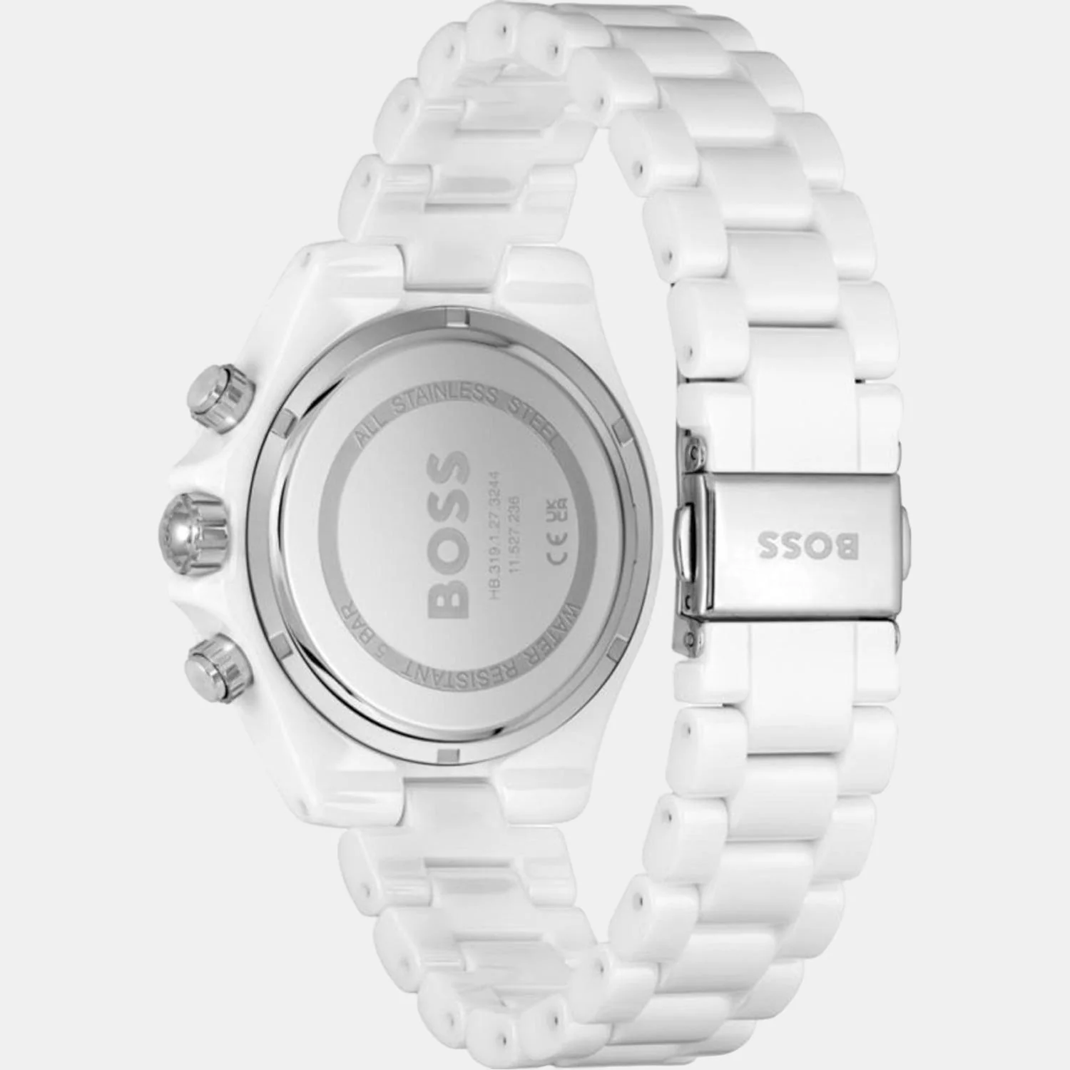 Novia Women Quartz White Dial Analog Ceramic Watch 1502630 - Image 3