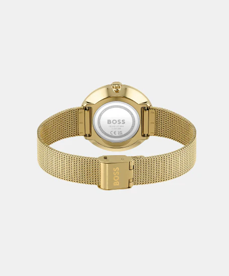 Praise Women Quartz Gold Dial Analog Stainless Steel Watch 1502659 - Image 2