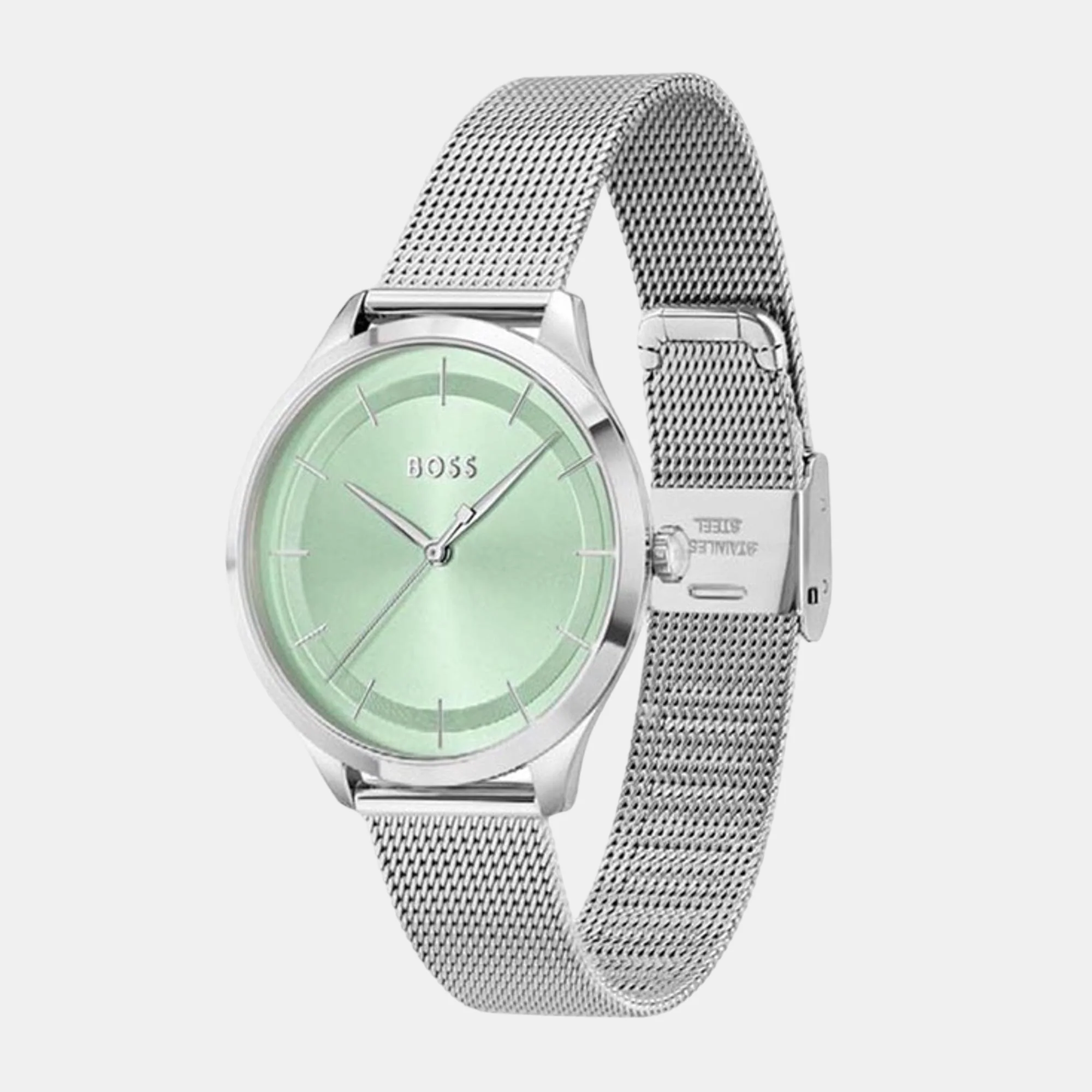 Pura Women Quartz Black Dial Analog Stainless Steel Watch 1502636 - Image 3