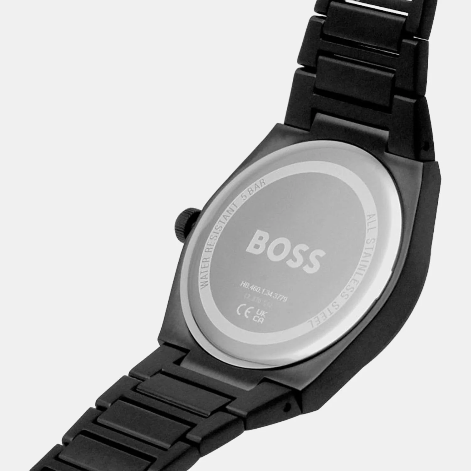 Steer Men Quartz Black Dial Analog Stainless Steel Watch 1513994 - Image 6