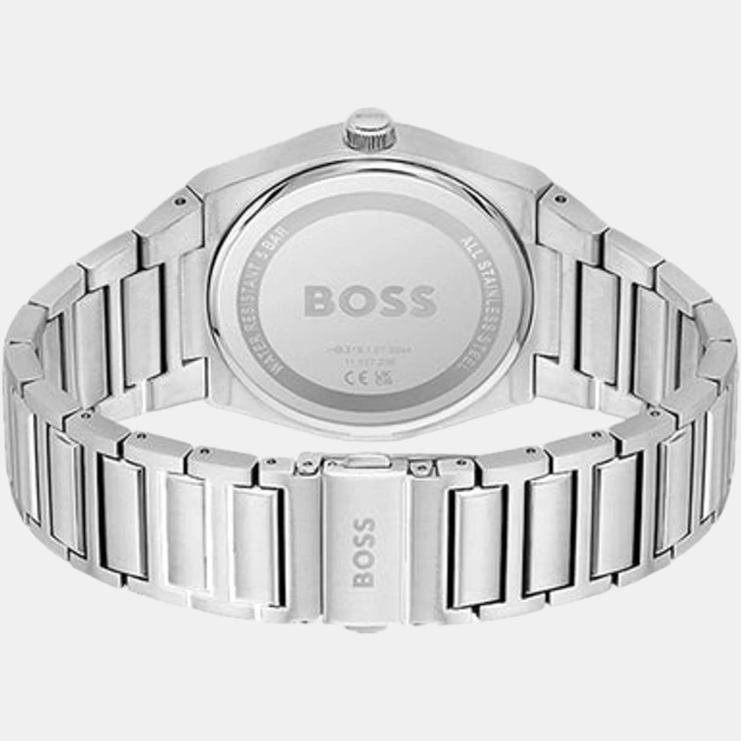 Steer Men Quartz Red Dial Analog Stainless Steel Watch 1513993 - Image 3