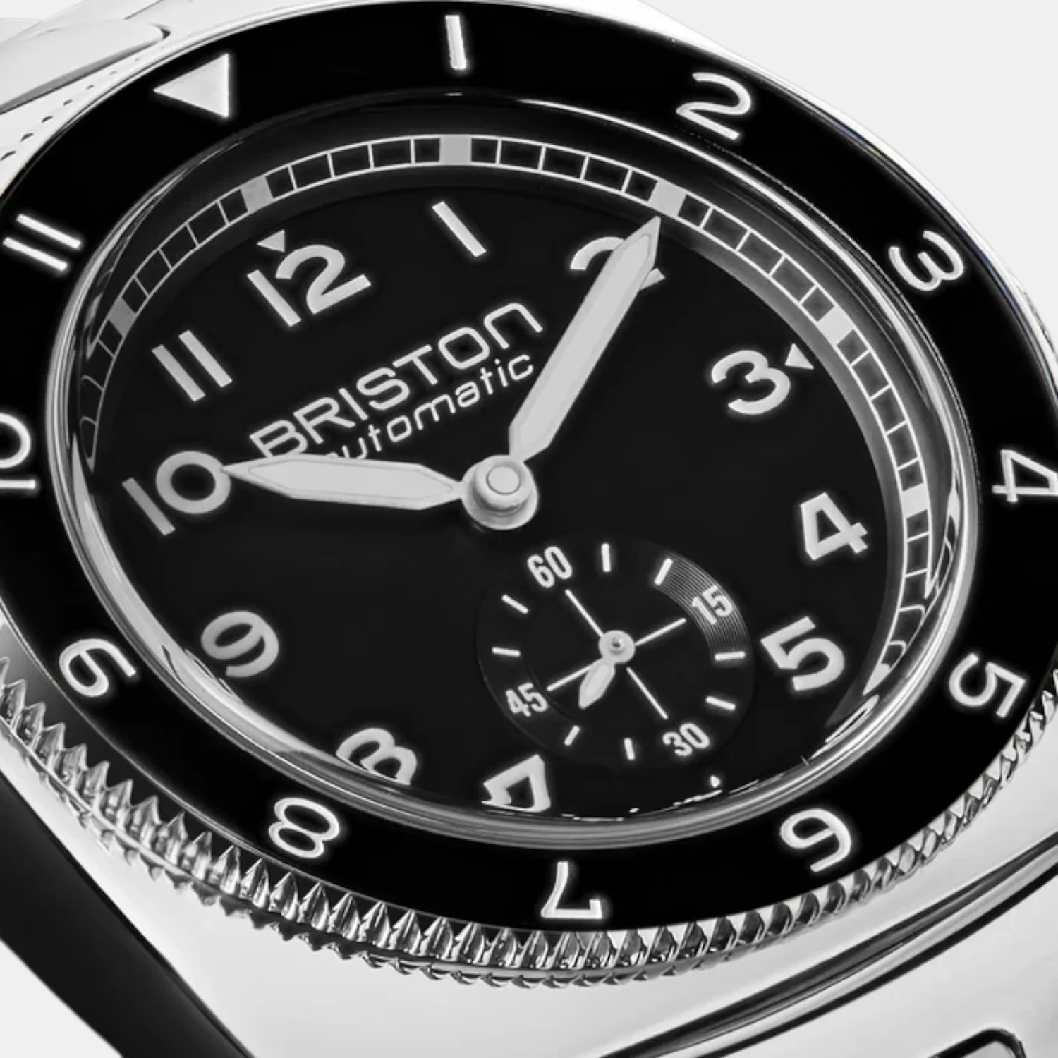 Clubmaster Legend Unisex Automatic Black Dial Analog Rubber Watch 241639.PS.L.1.FB - Image 3