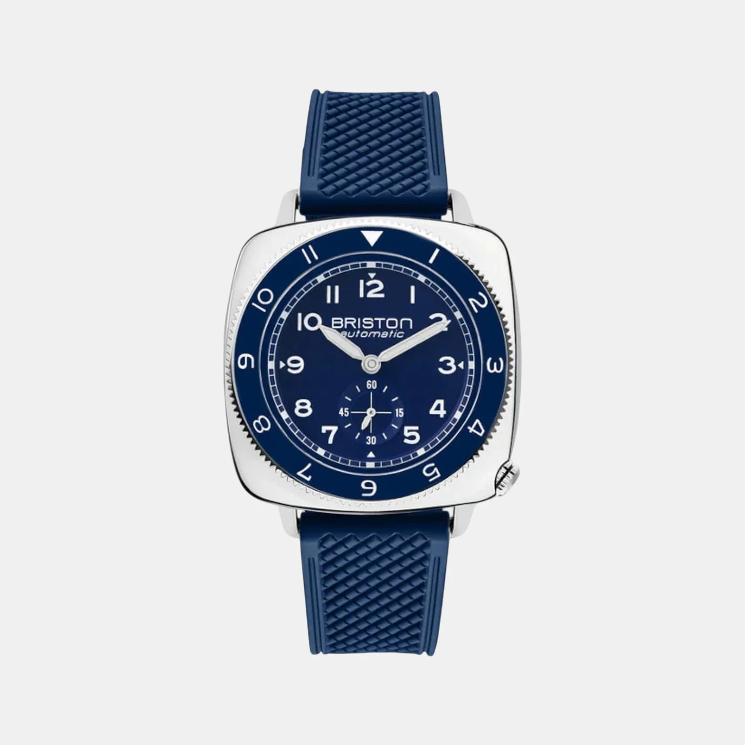 Clubmaster Legend Unisex Automatic Navy Blue Dial Analog Rubber Watch 241639.PS.L.15.FNB